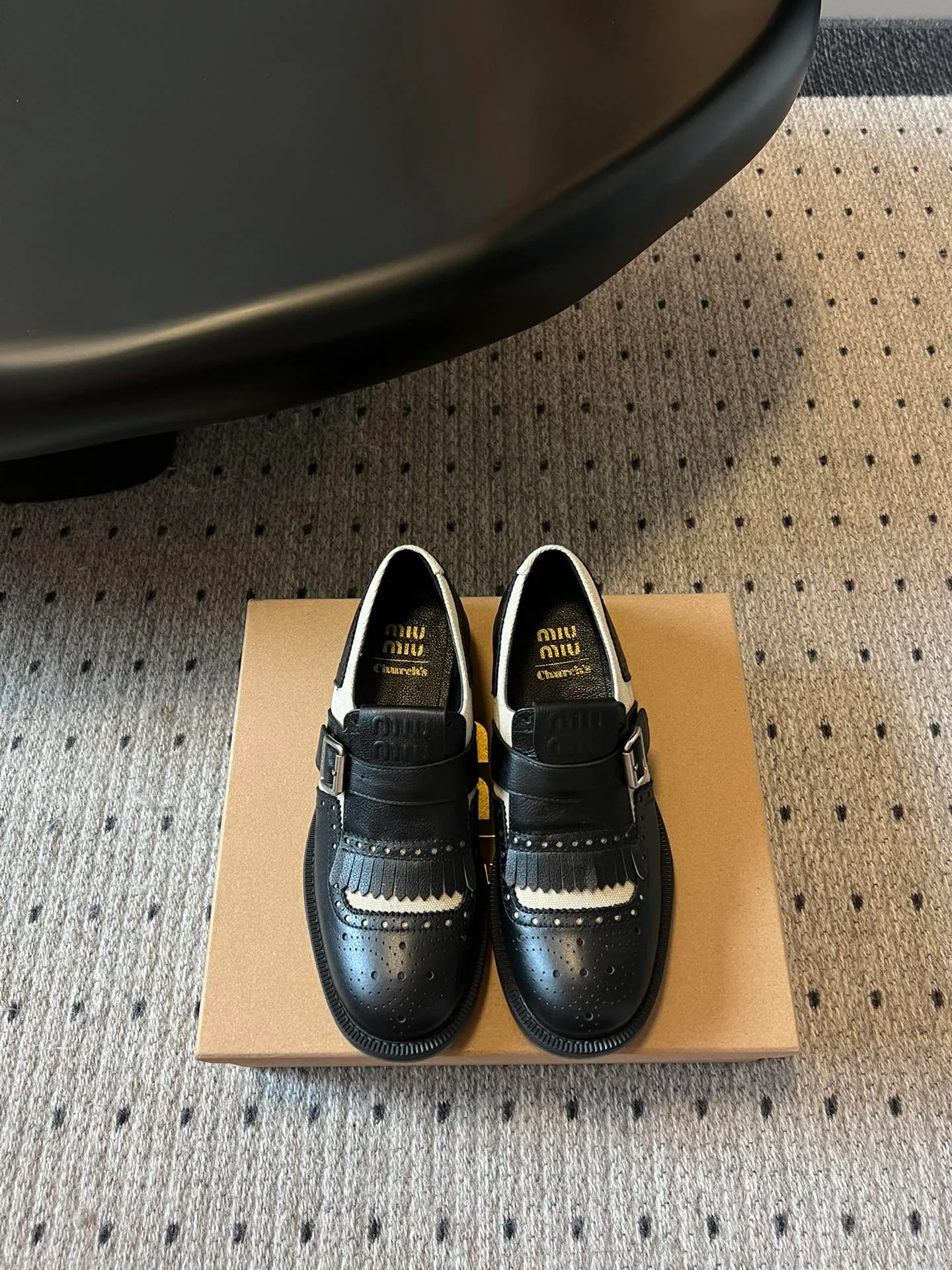 Лоферы Женские Miu Miu 14141