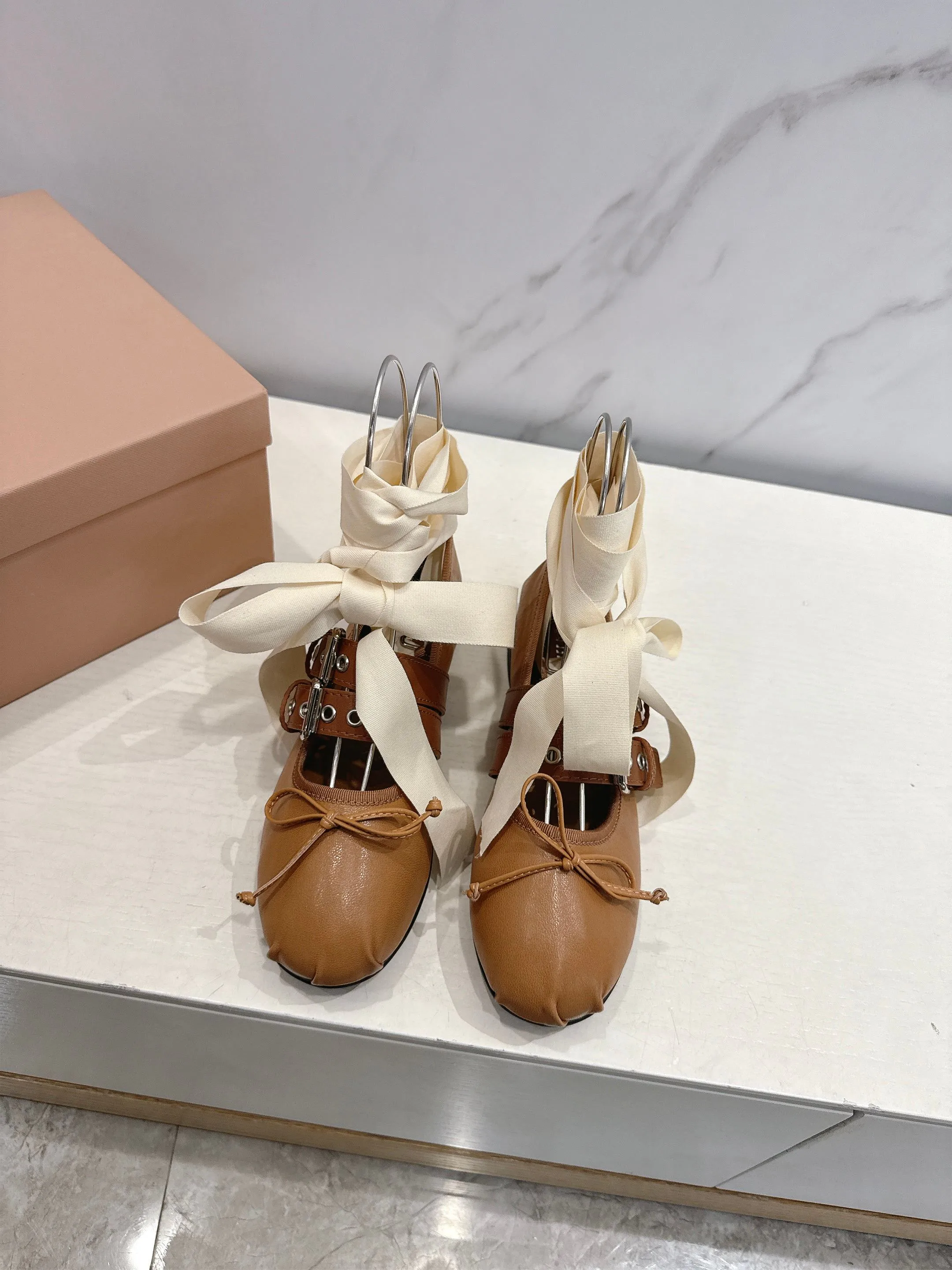 Балетки Женские Miu Miu 12847582