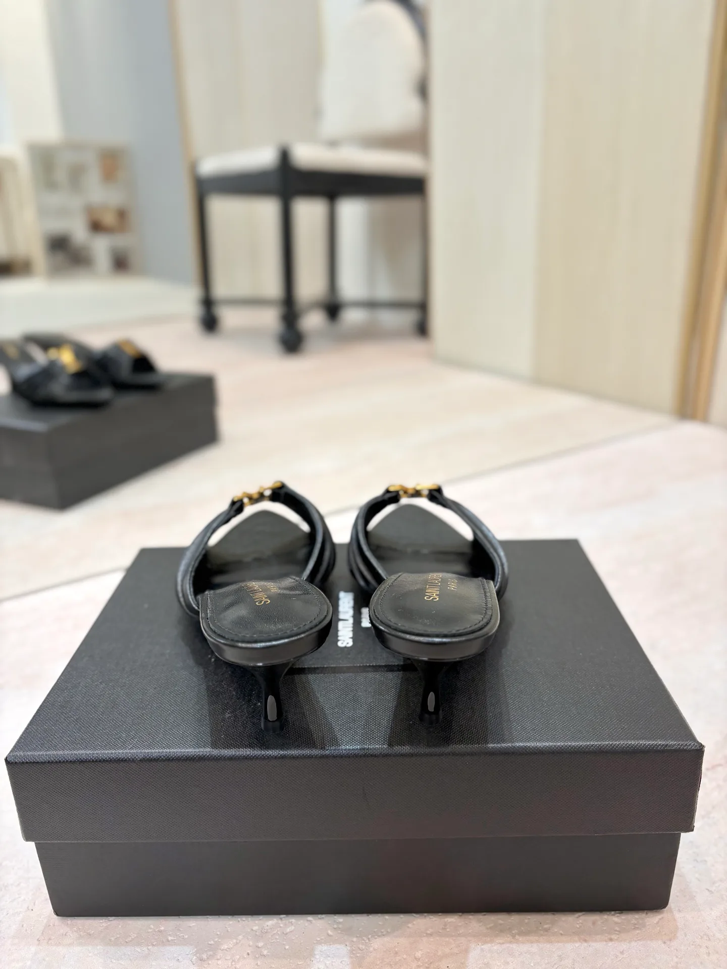 Мюли И Сабо Женские Saint Laurent 17476042
