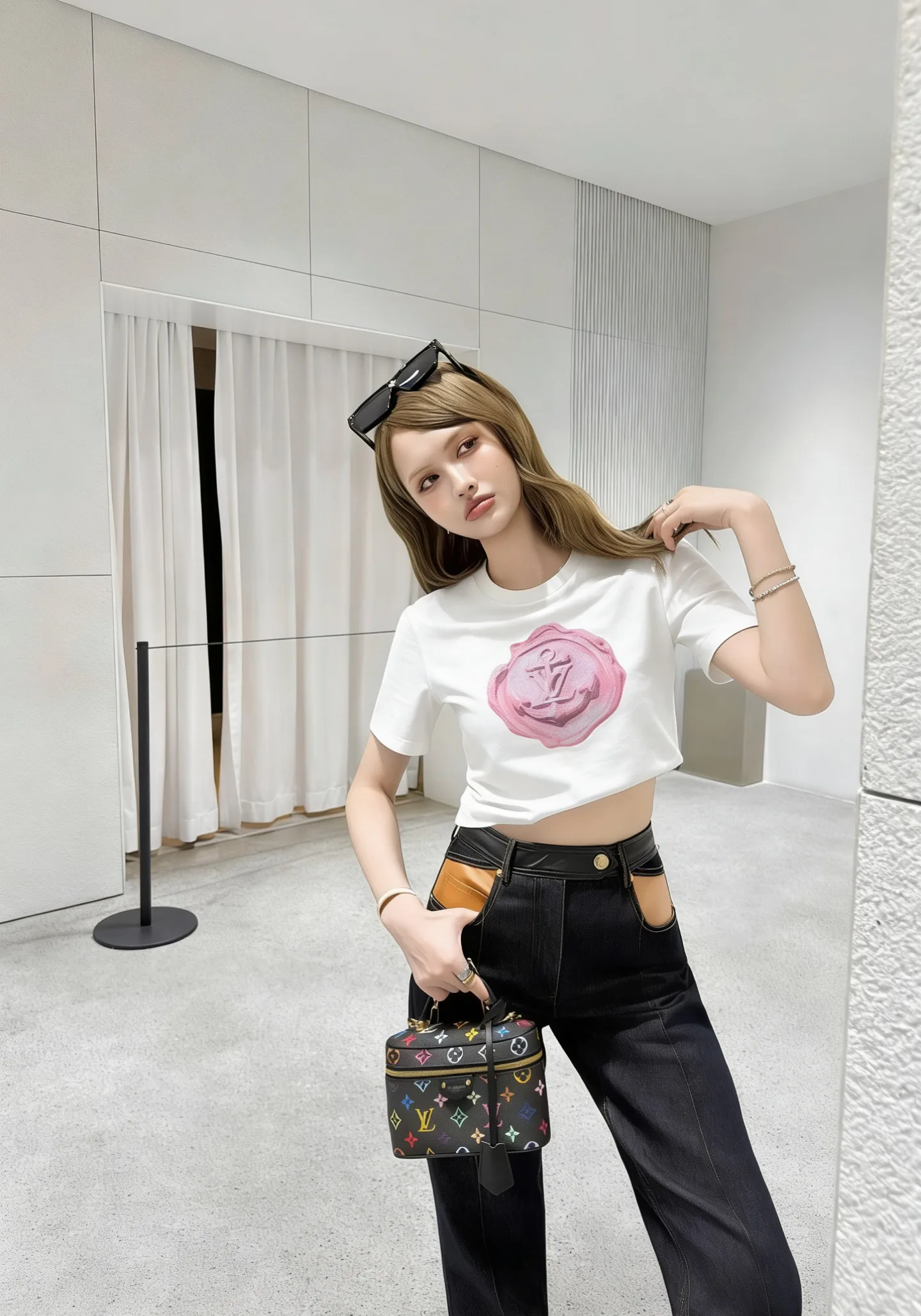 Футболки Женские Louis Vuitton 12744804