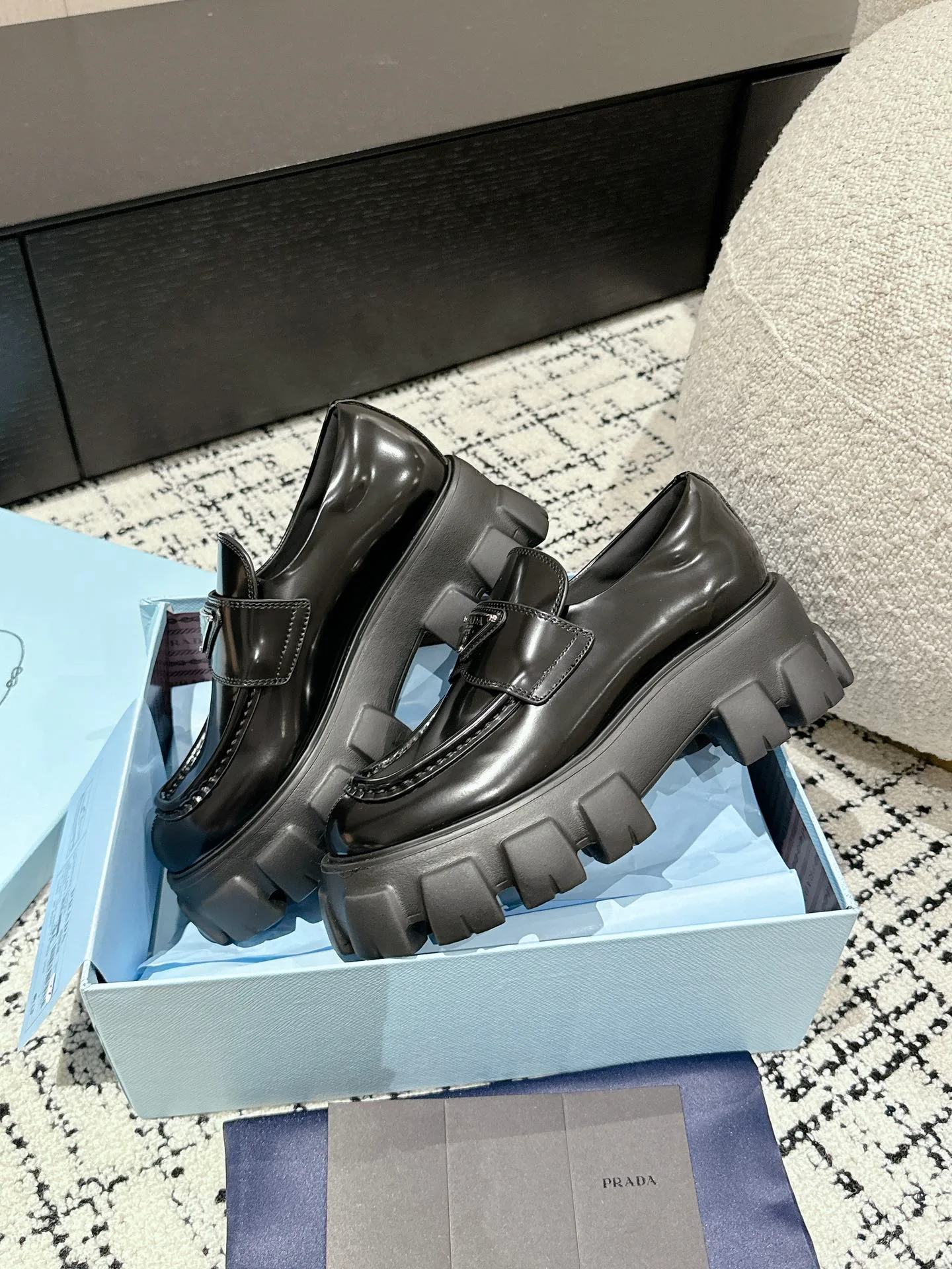 Лоферы И Мокасины Женские Prada 18779572