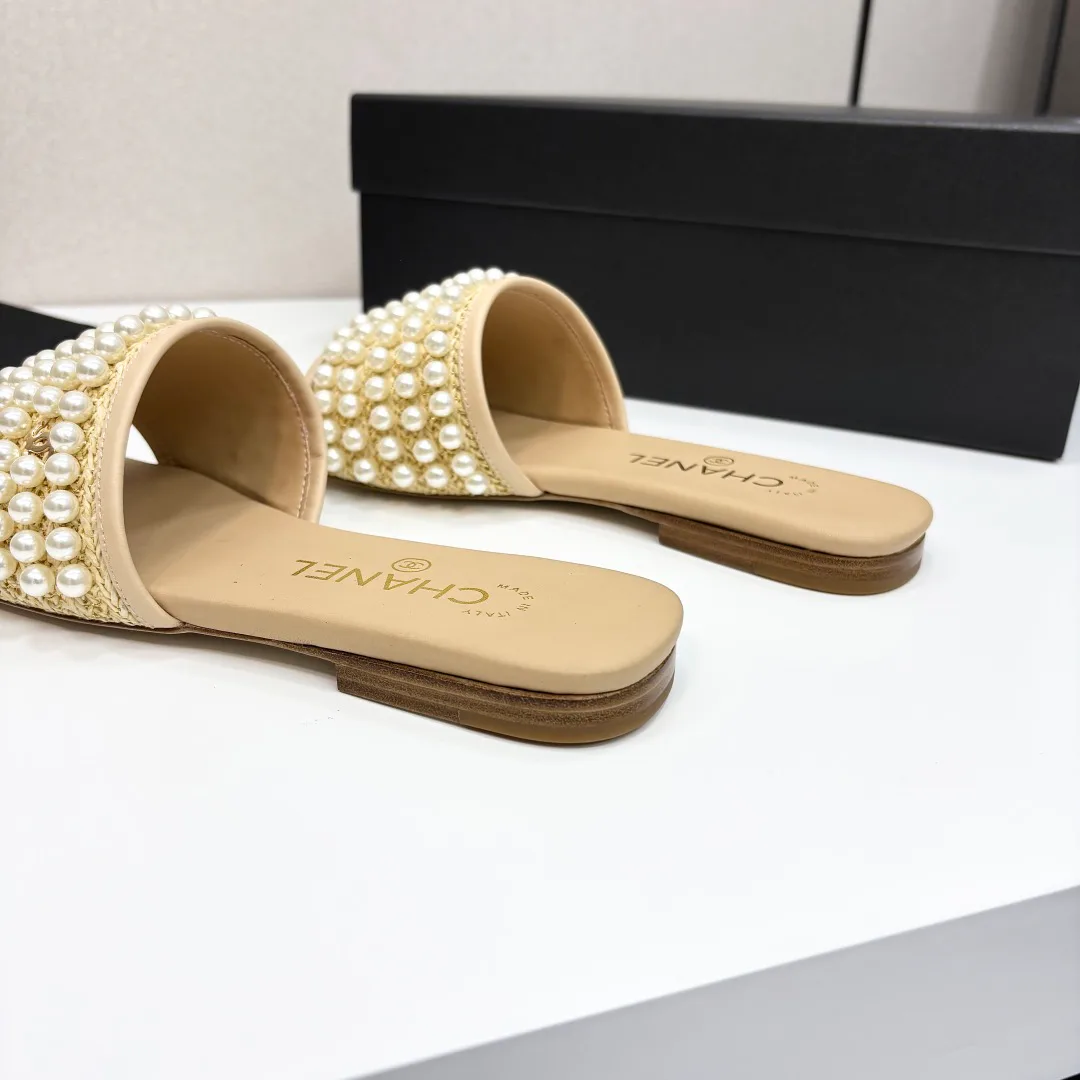 Шлепанцы Женские Chanel 14351