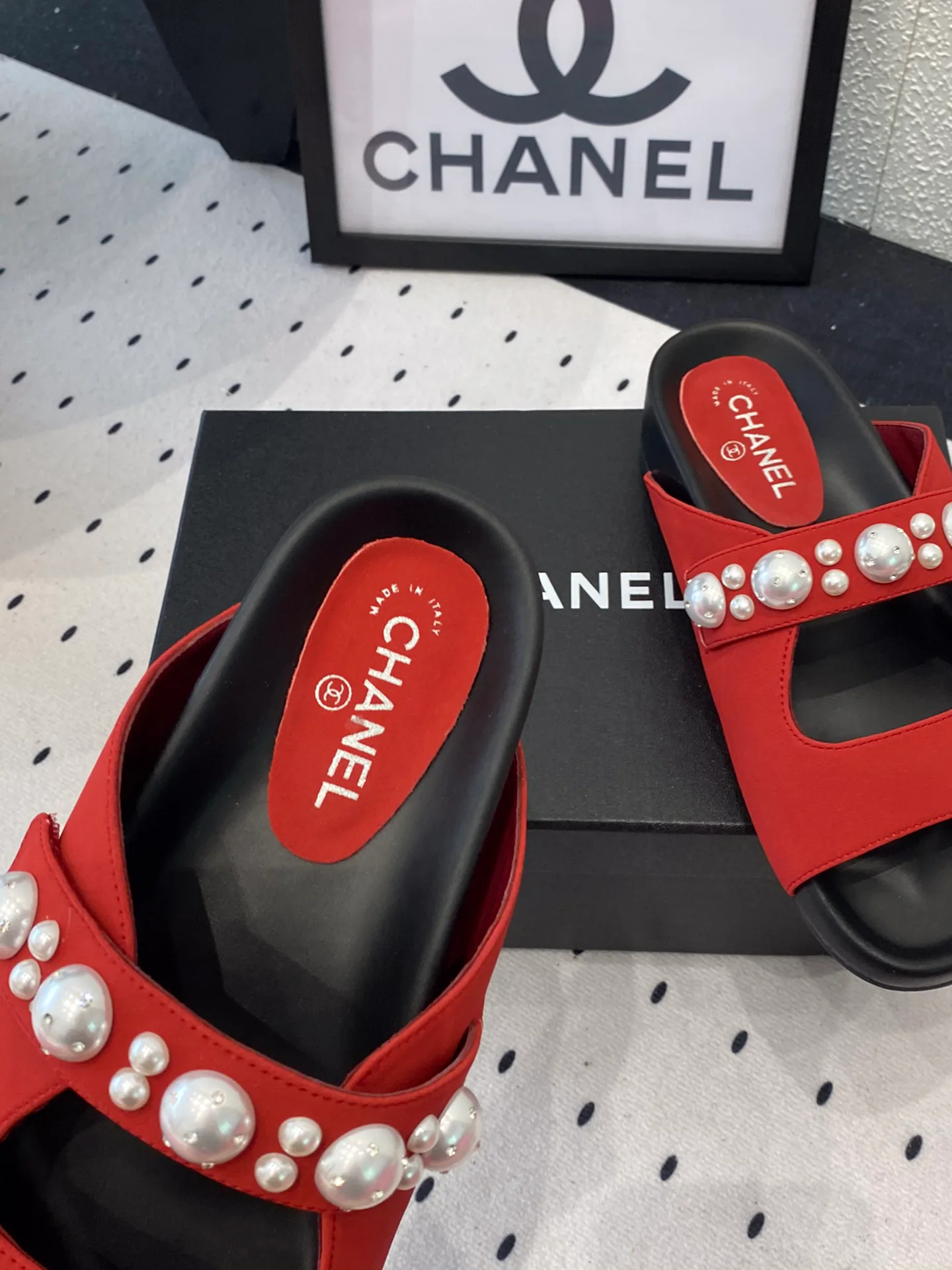 Шлепанцы Женские Chanel 36142