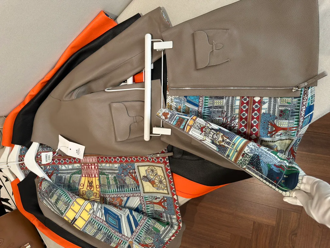 Кожаные Куртки И Дублёнки Женские Hermes 11460692