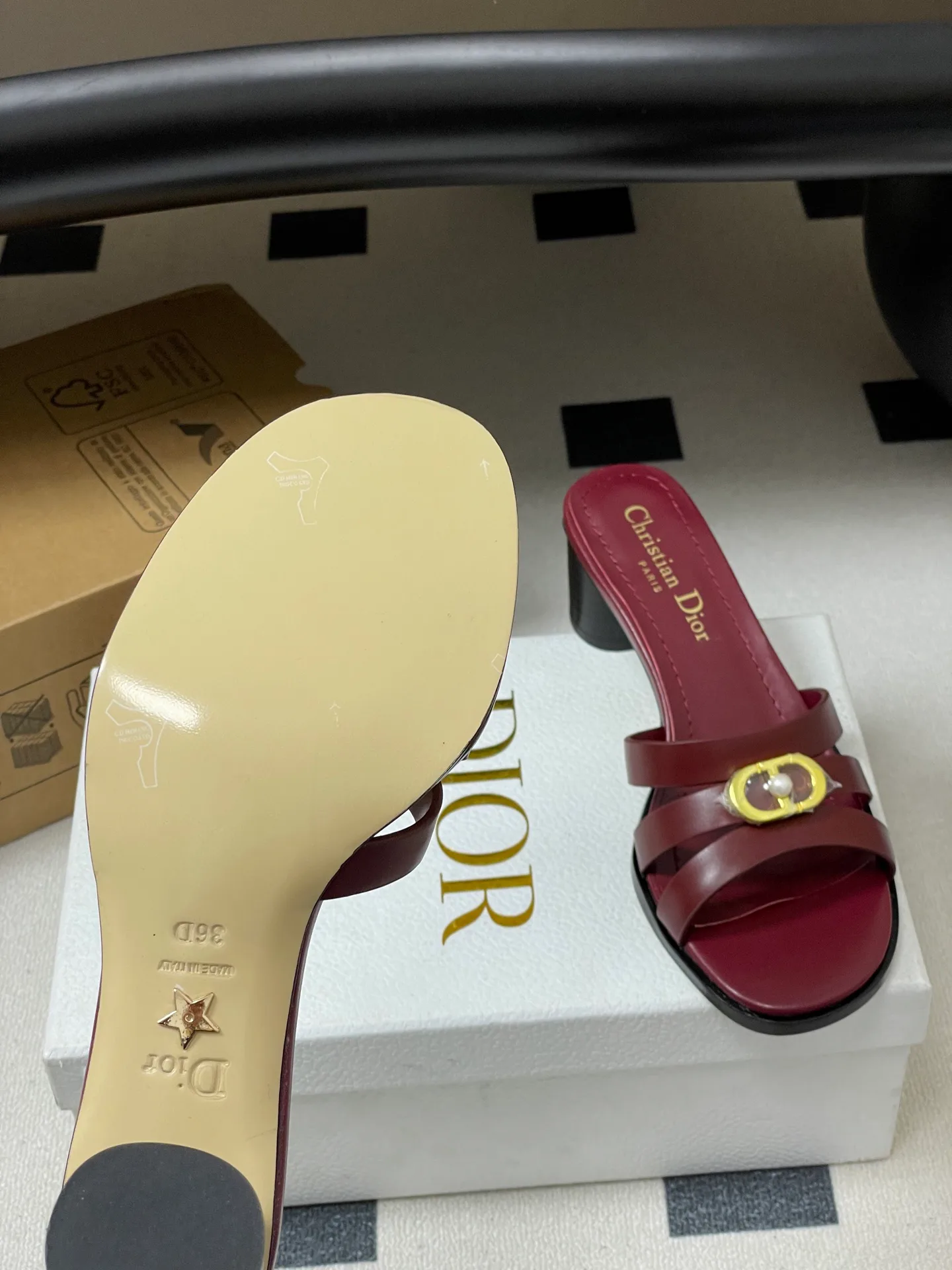 Босоножки Женские Christian Dior 300698