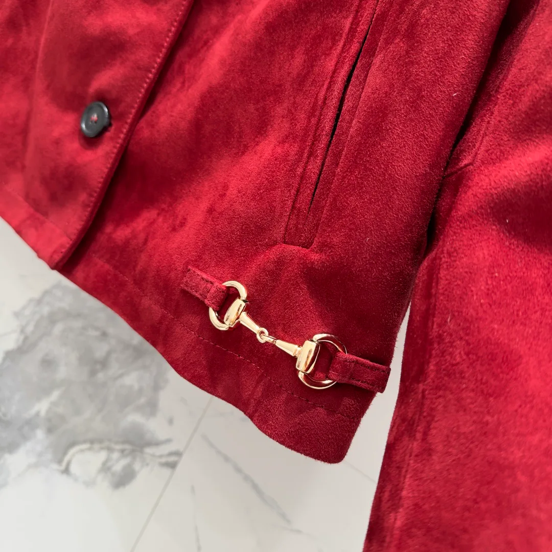 Кожаные Куртки И Дублёнки Женские Gucci 10387505