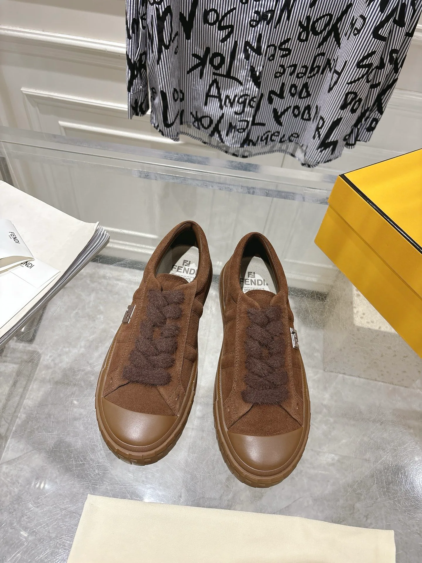 Кеды Женские Fendi 103690