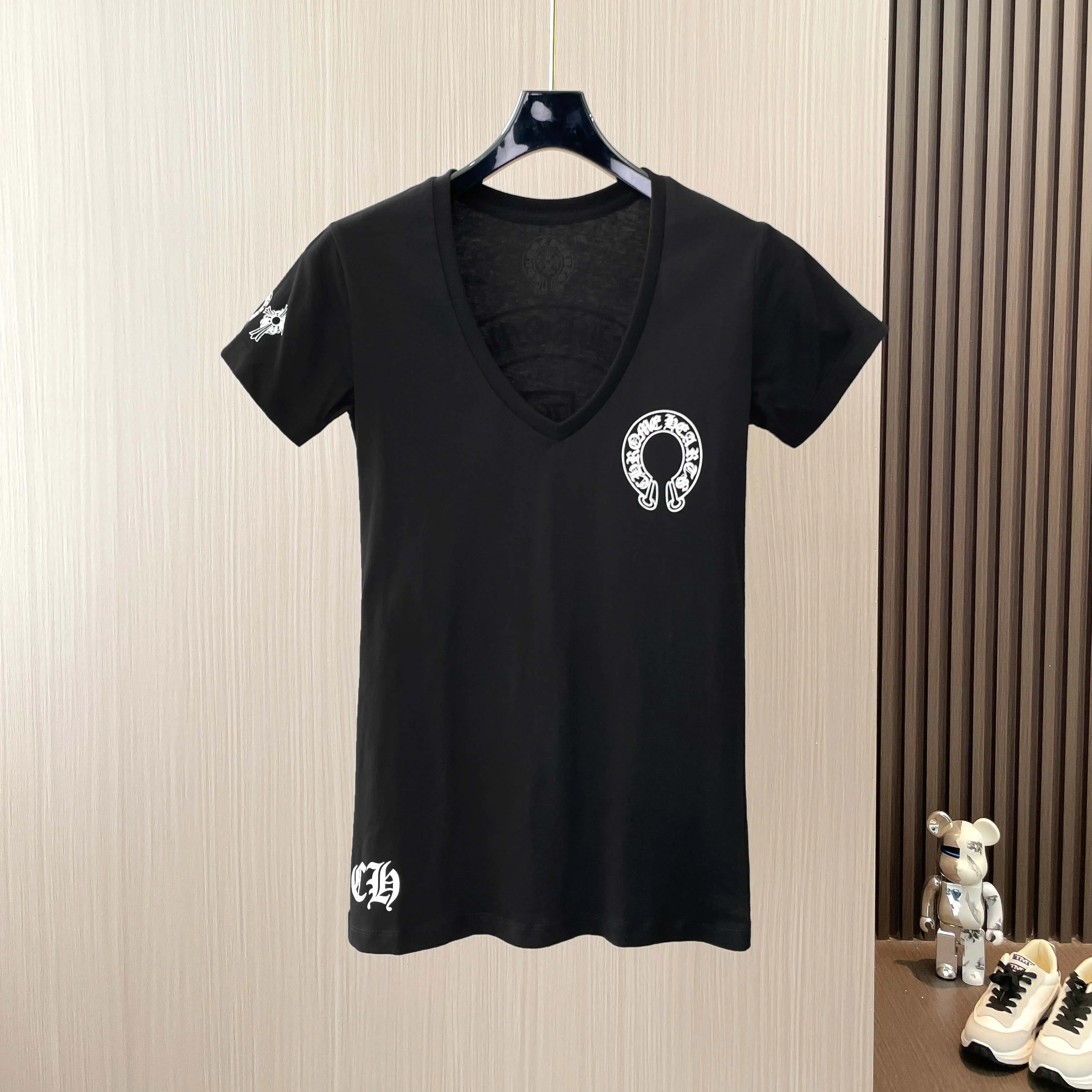 Футболки Женские Chrome Hearts 13425684