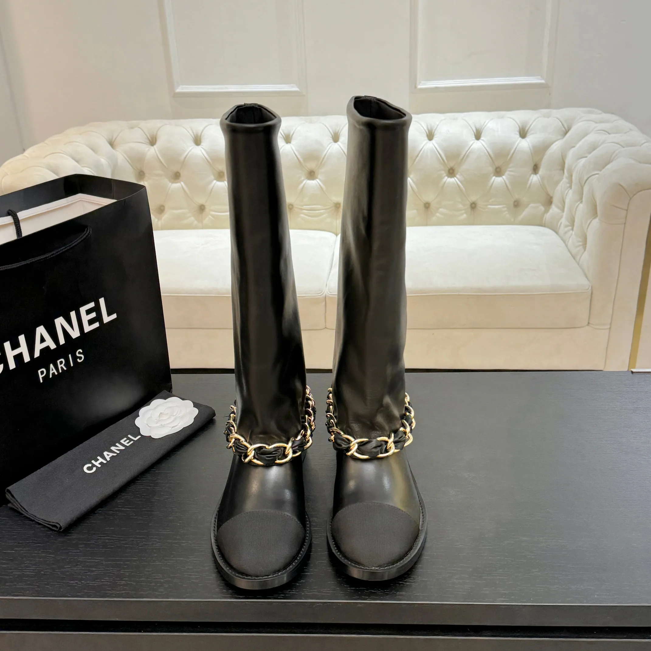 Сапоги Женские Chanel 490774