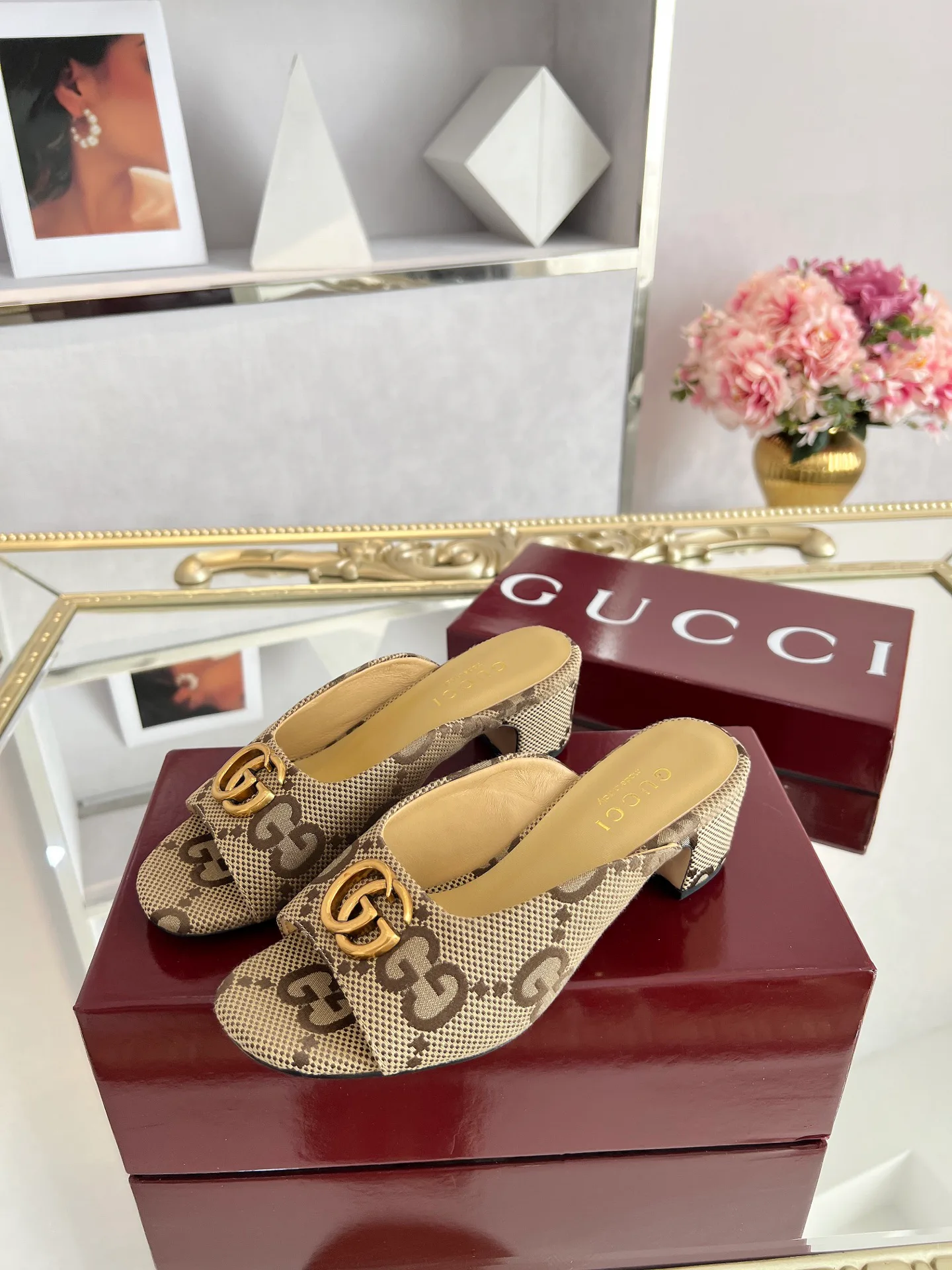 Босоножки Женские Gucci 2226949