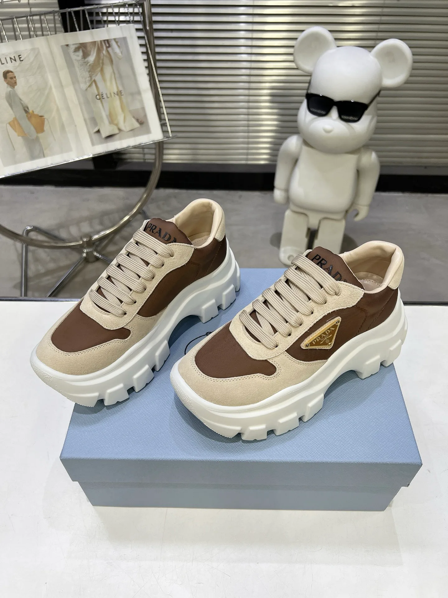 Кроссовки Женские Prada 17371784