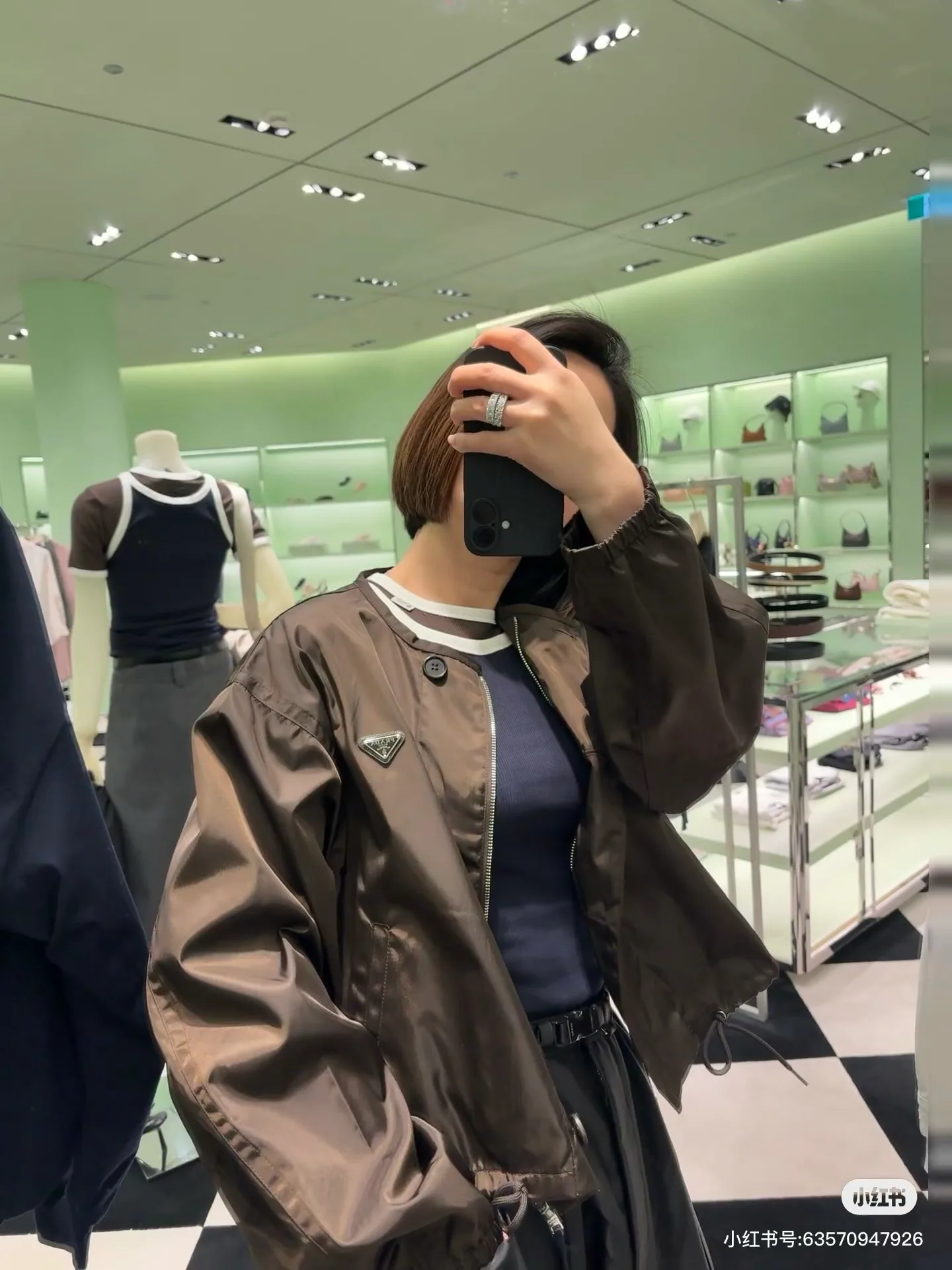 Куртки И Пуховики Женские Prada 18219992