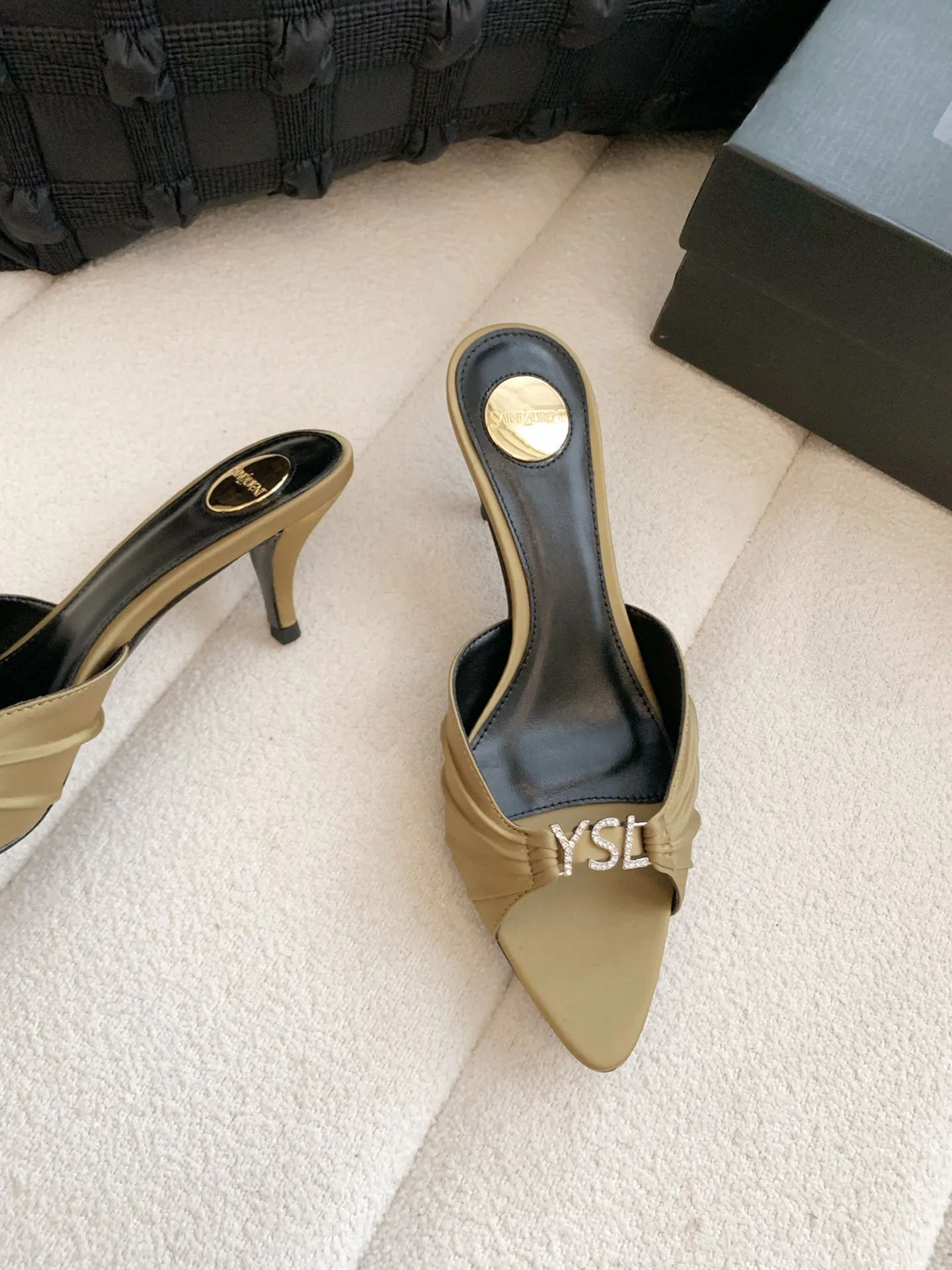 Мюли И Сабо Женские Saint Laurent 17371763
