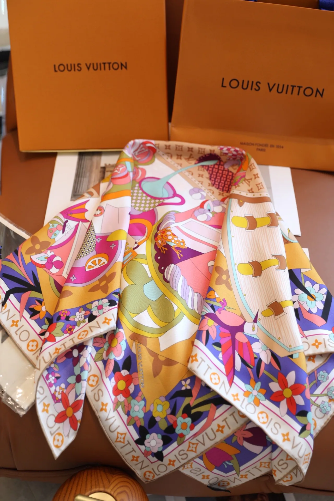 Платки Louis Vuitton 9648184