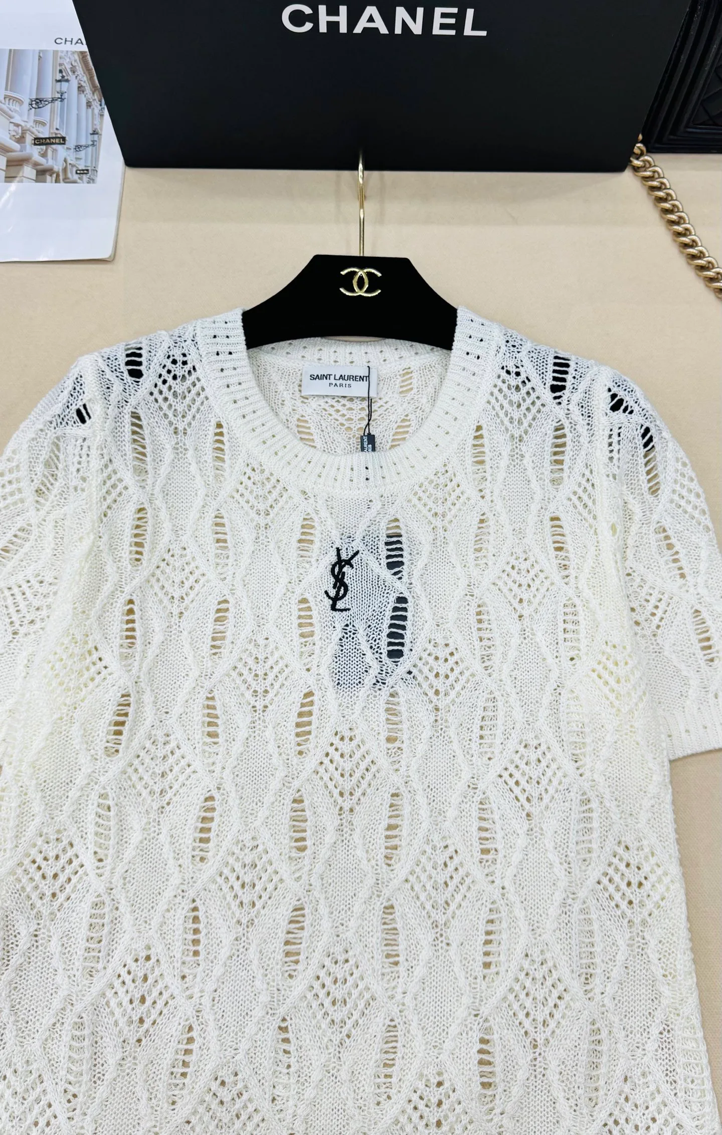 Футболки Женские Saint Laurent 17578835