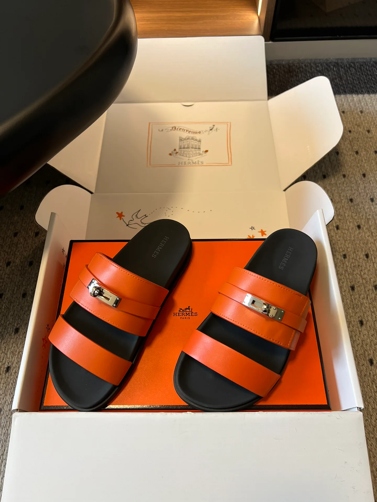 Шлепанцы Женские Hermes 12257248