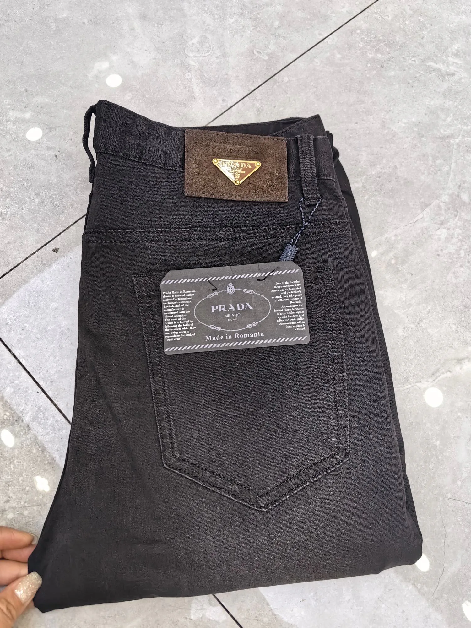 Джинсы Мужские Prada 12430948
