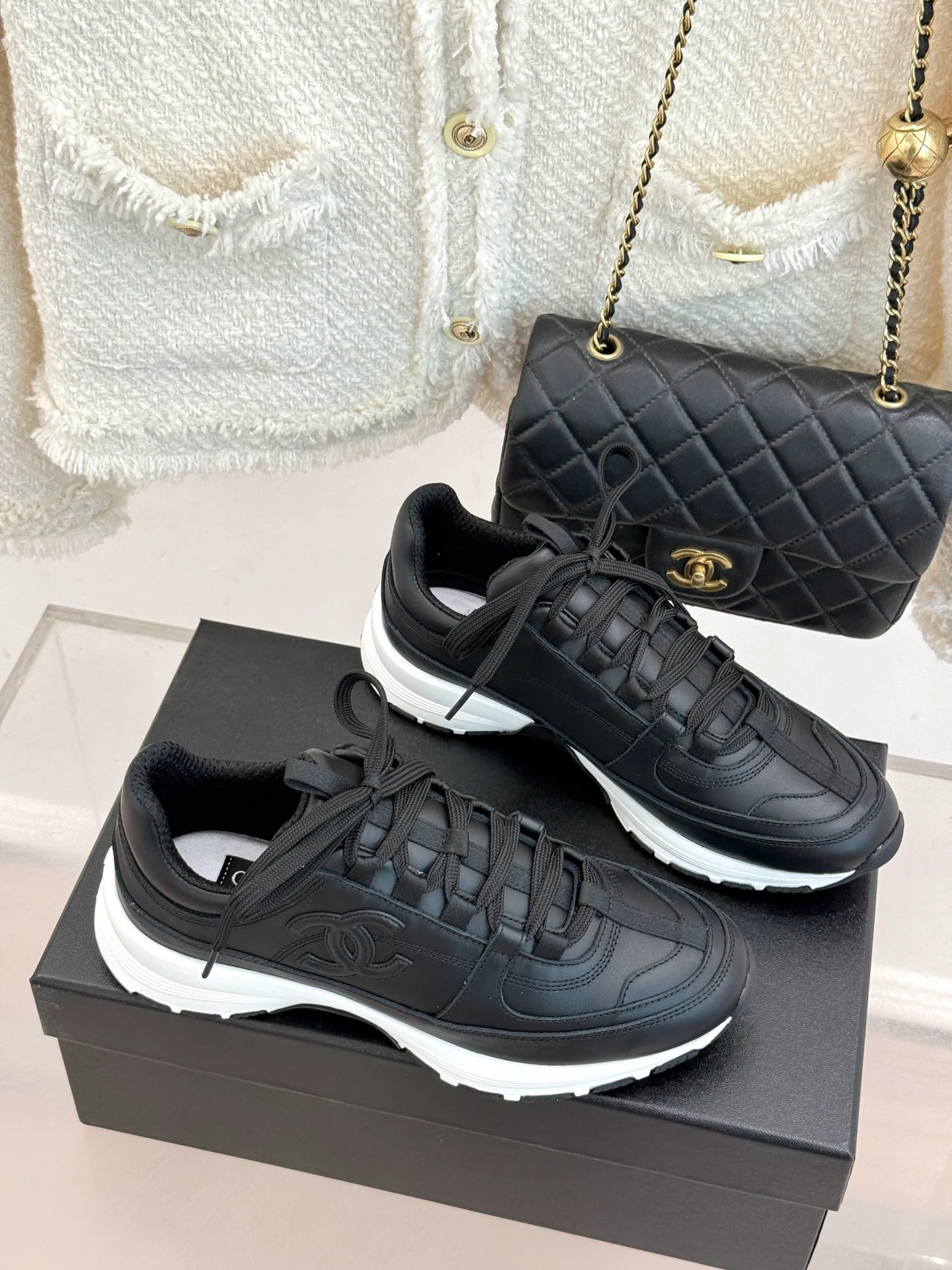 Кроссовки Женские Chanel 11394681