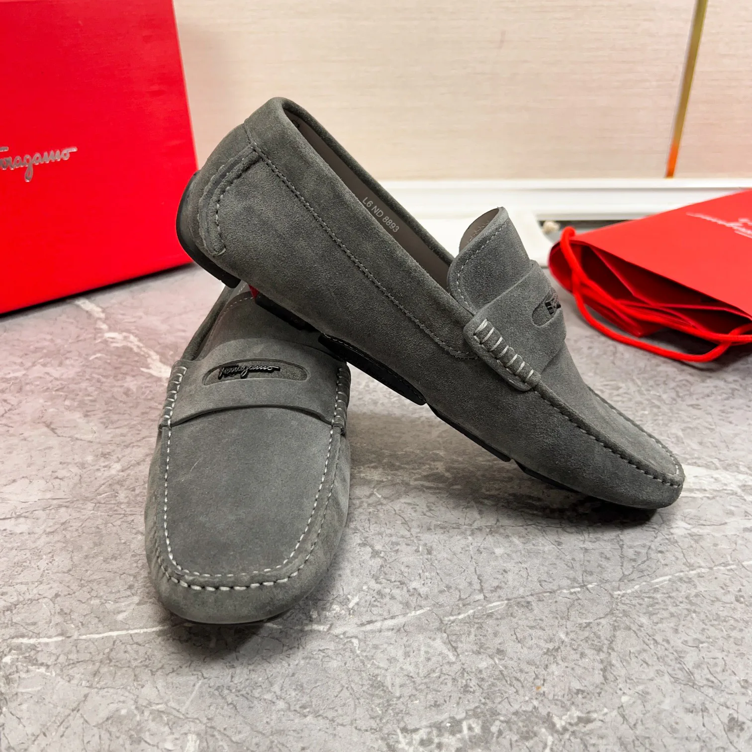 Мокасины Мужские Salvatore Ferragamo 881726