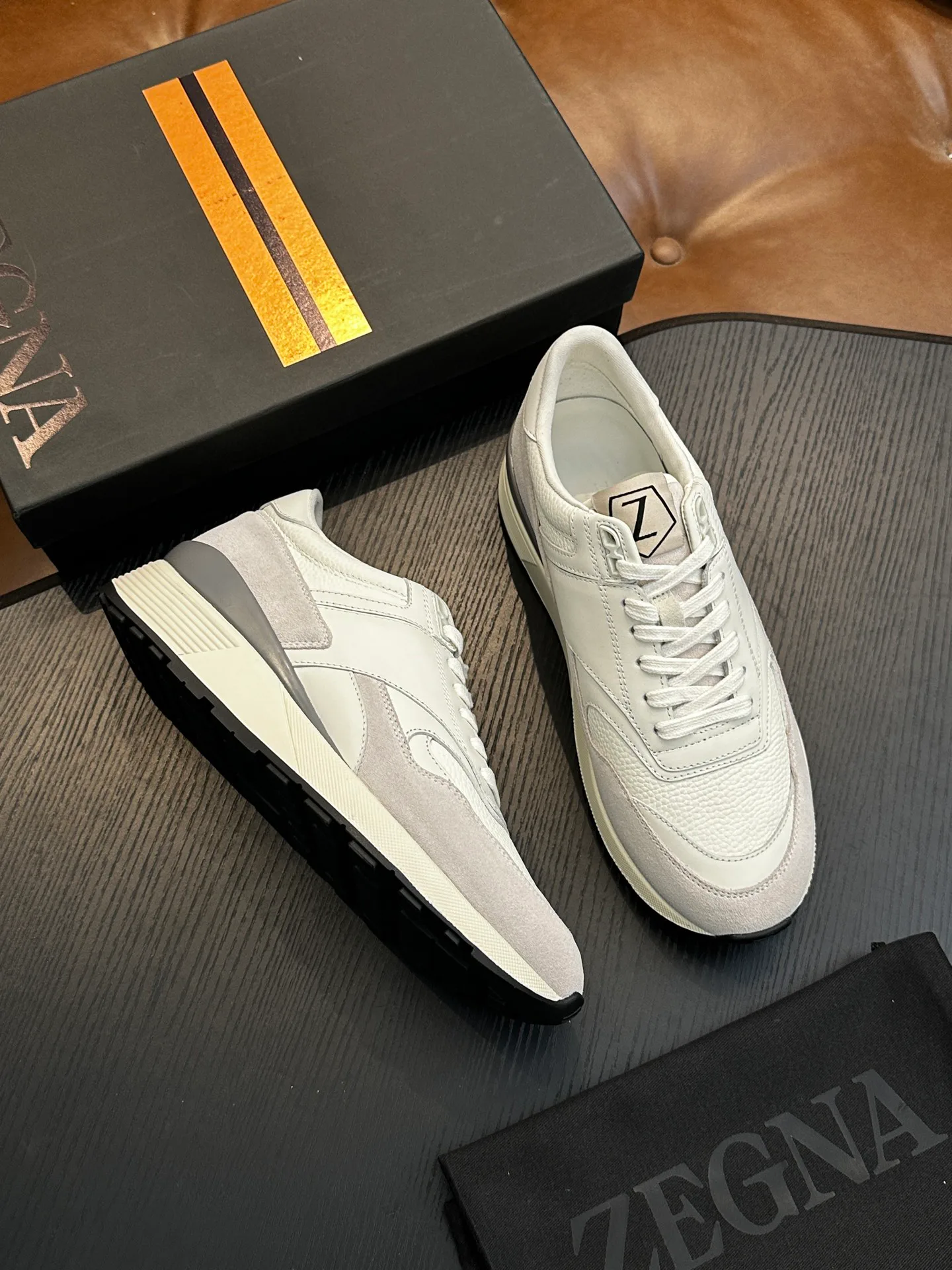 Кроссовки Мужские Zegna 814632