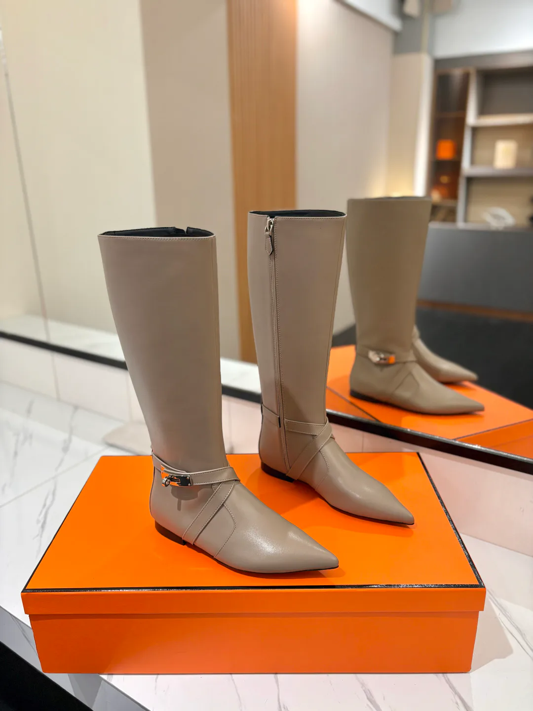Сапоги Женские Hermes 17900405