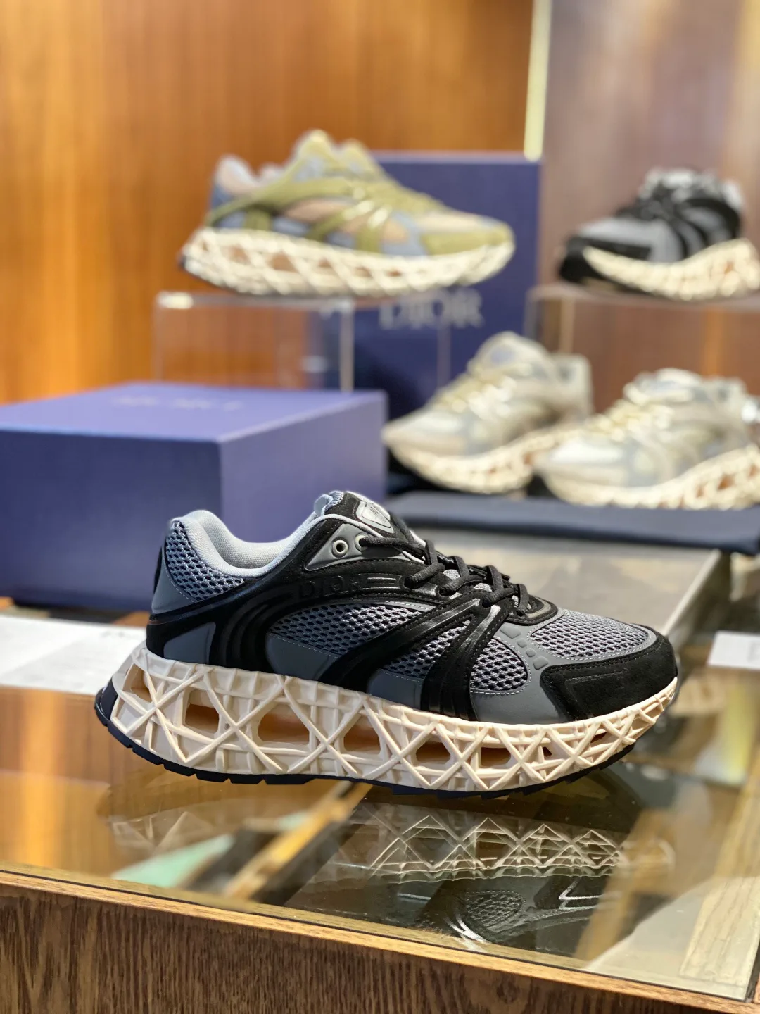 Кроссовки Женские Christian Dior 407592