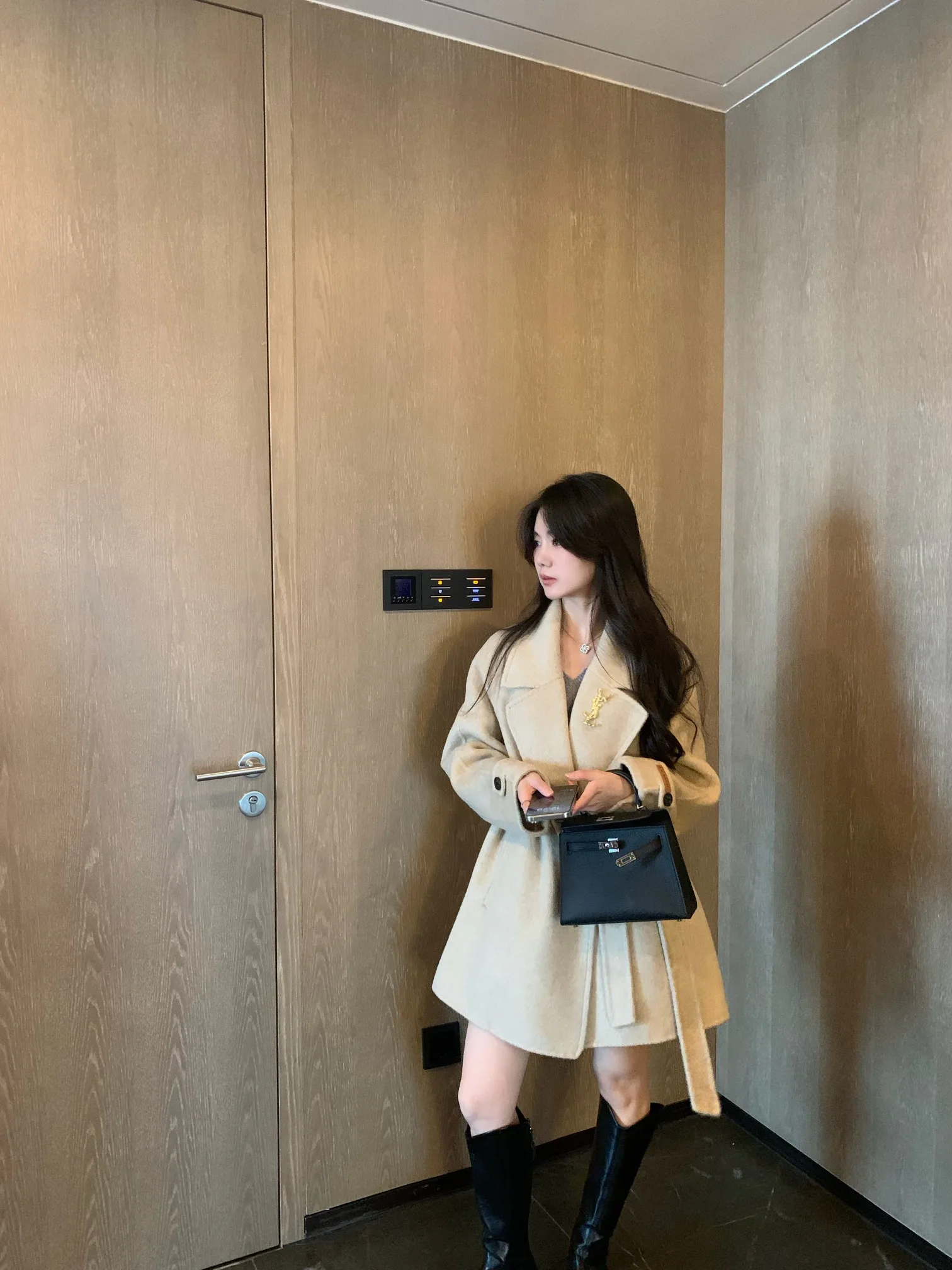 Пальто Женские Saint Laurent 18530522