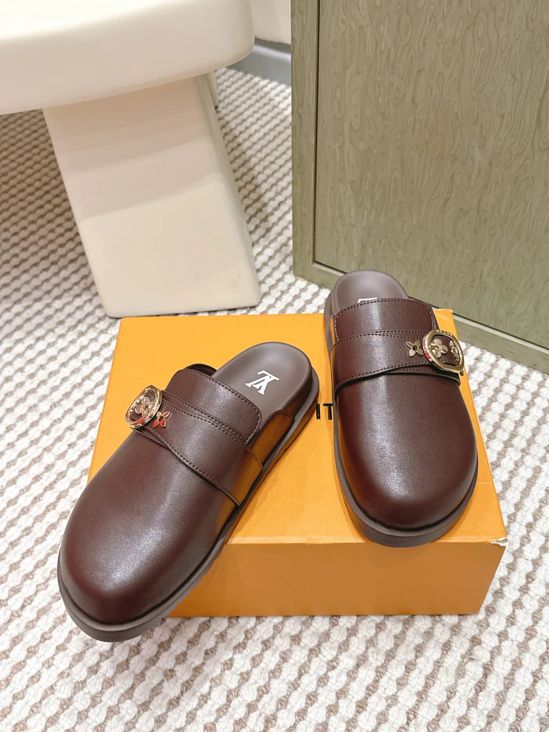 Мюли И Сабо Мужские Louis Vuitton 488316