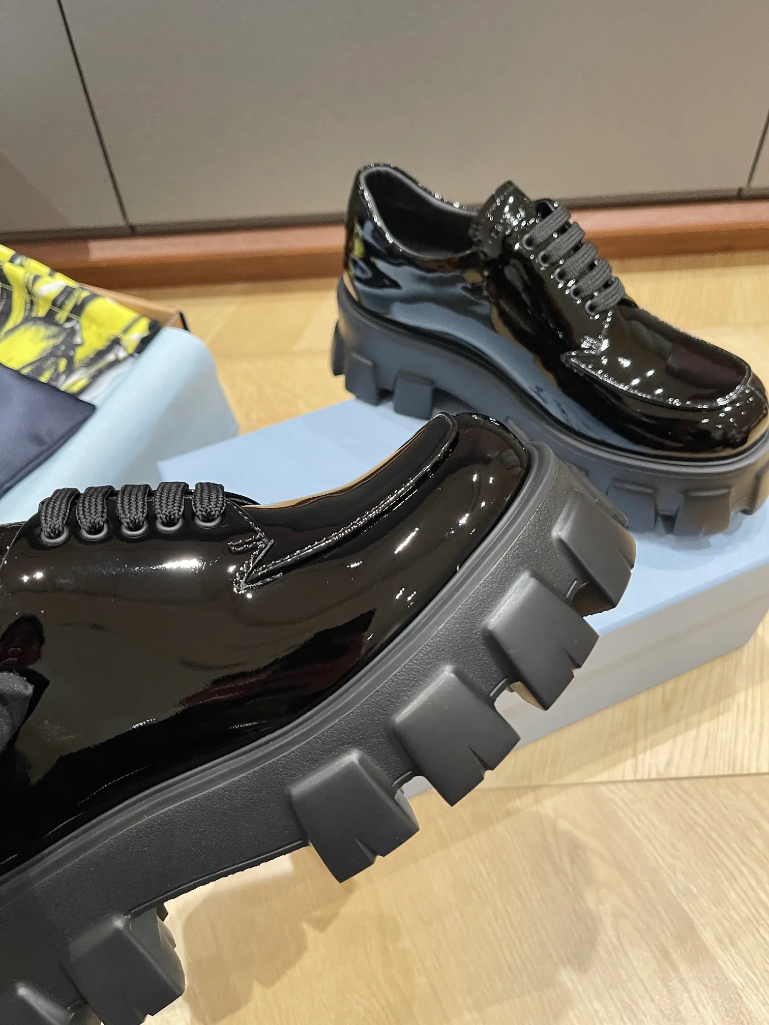 Ботинки Женские Prada 1138287