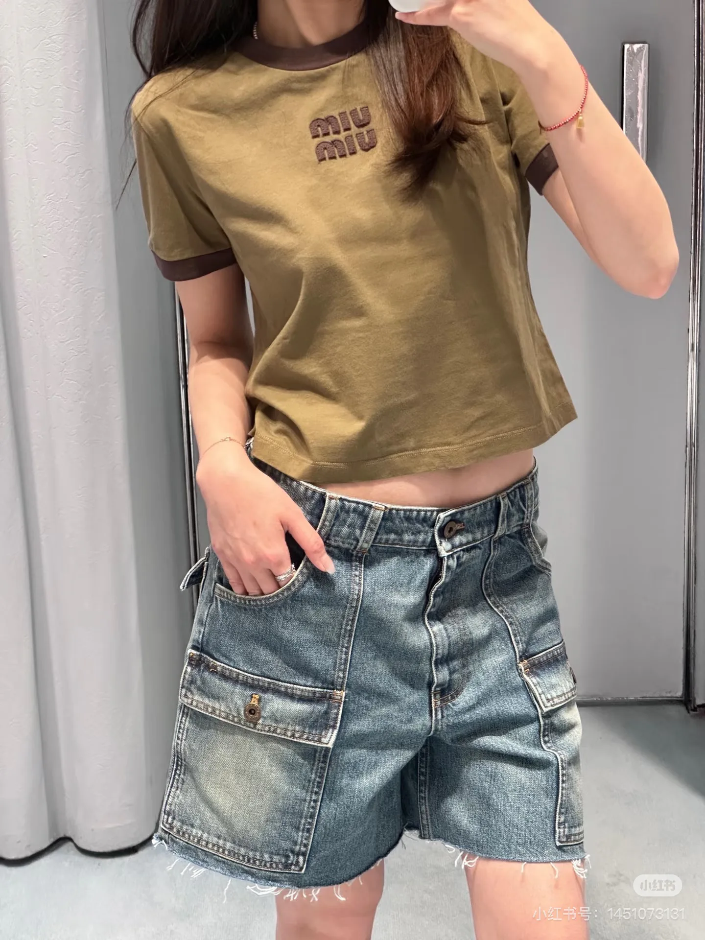 Шорты Женские Miu Miu 13563074