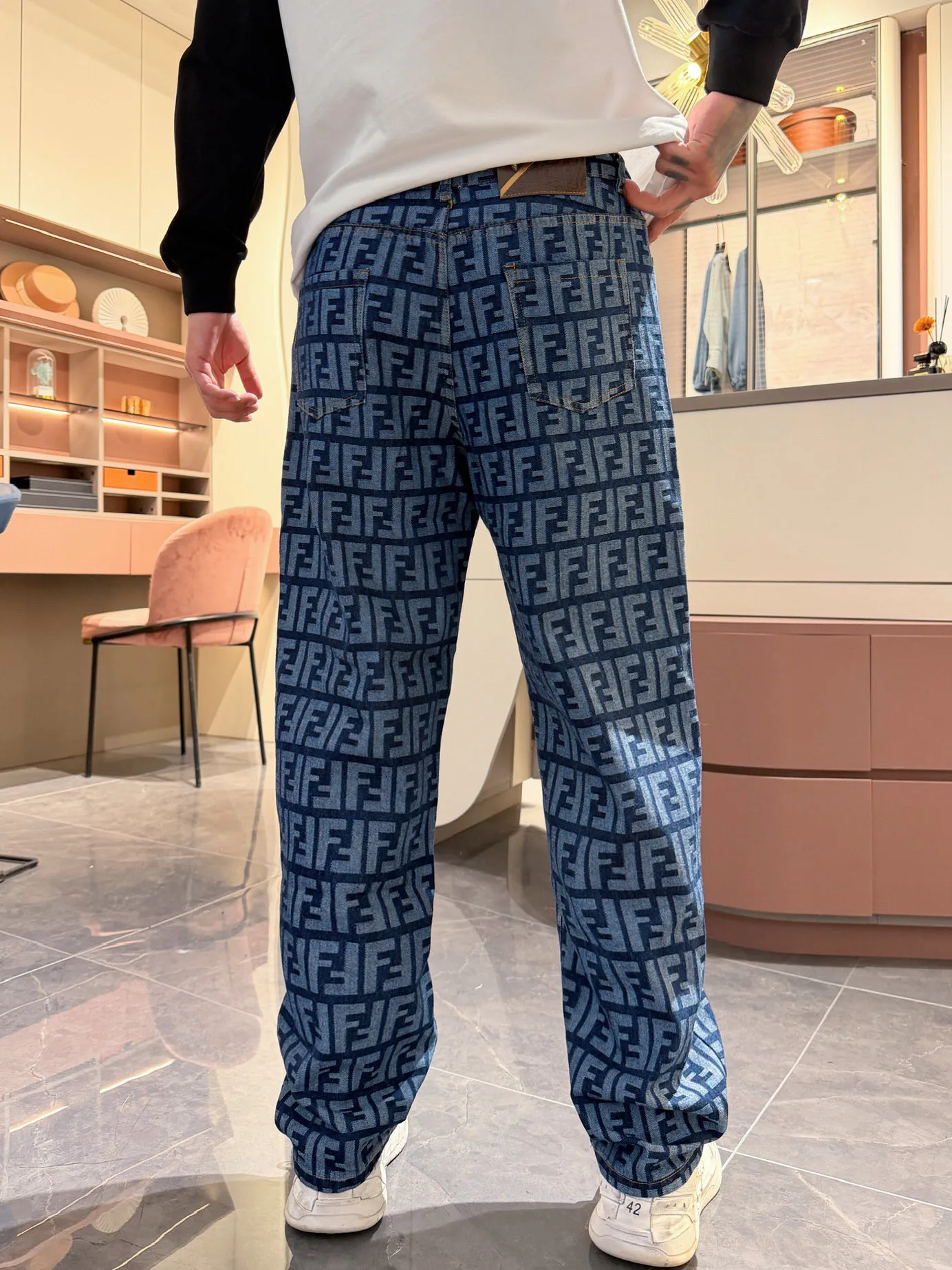 Джинсы Мужские Fendi 18596828