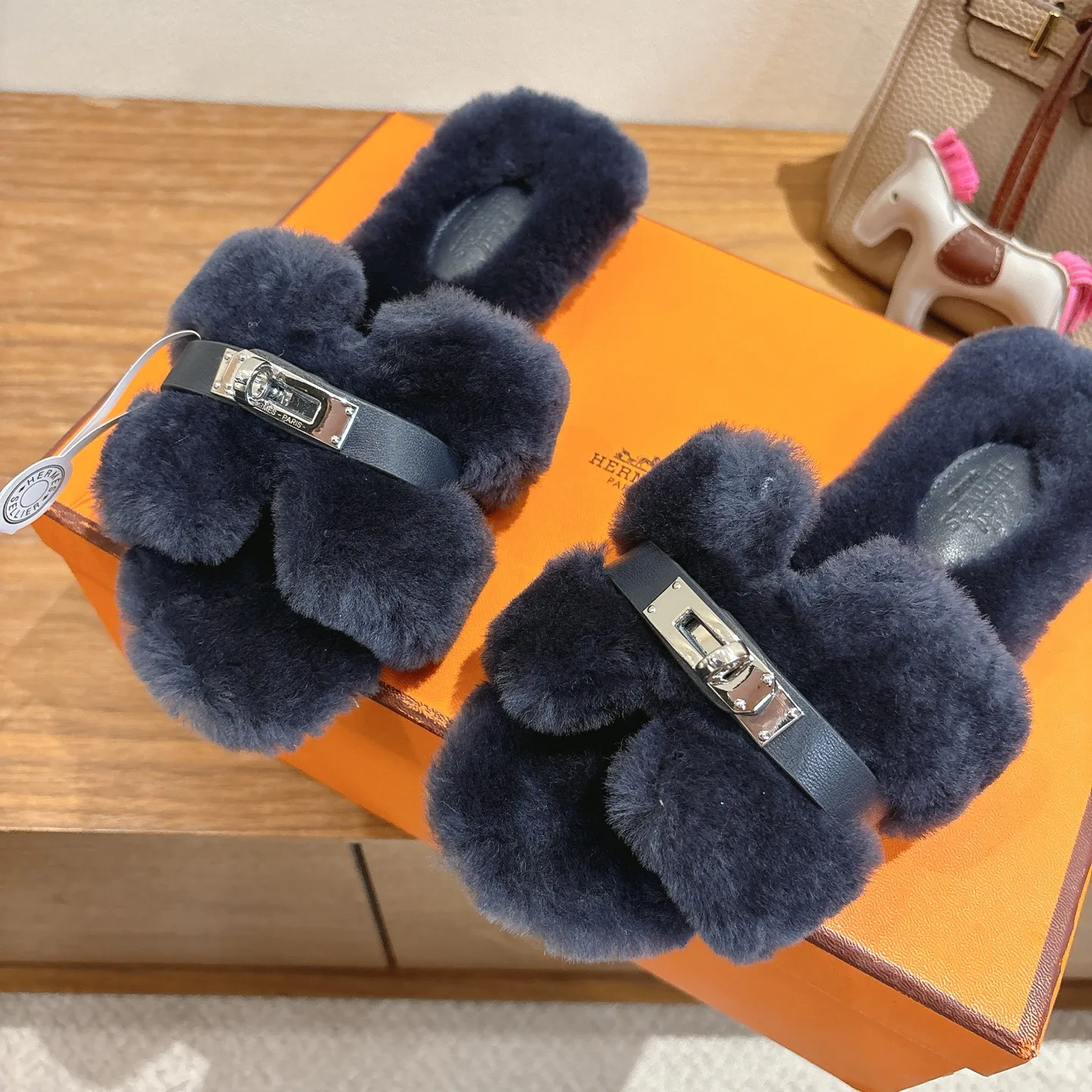 Тапочки Женские Hermes 4500887