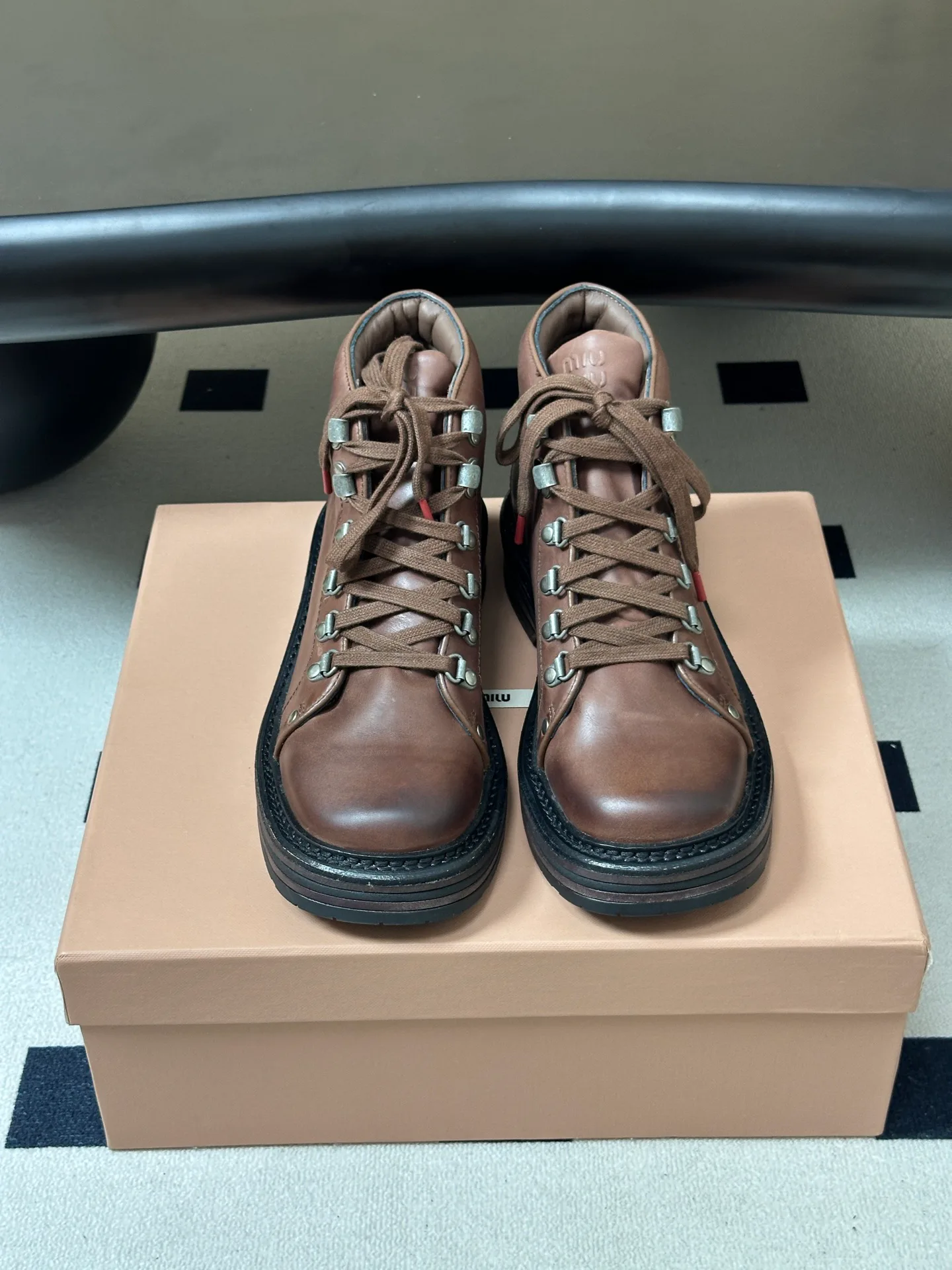 Ботинки Женские Miu Miu 18041844