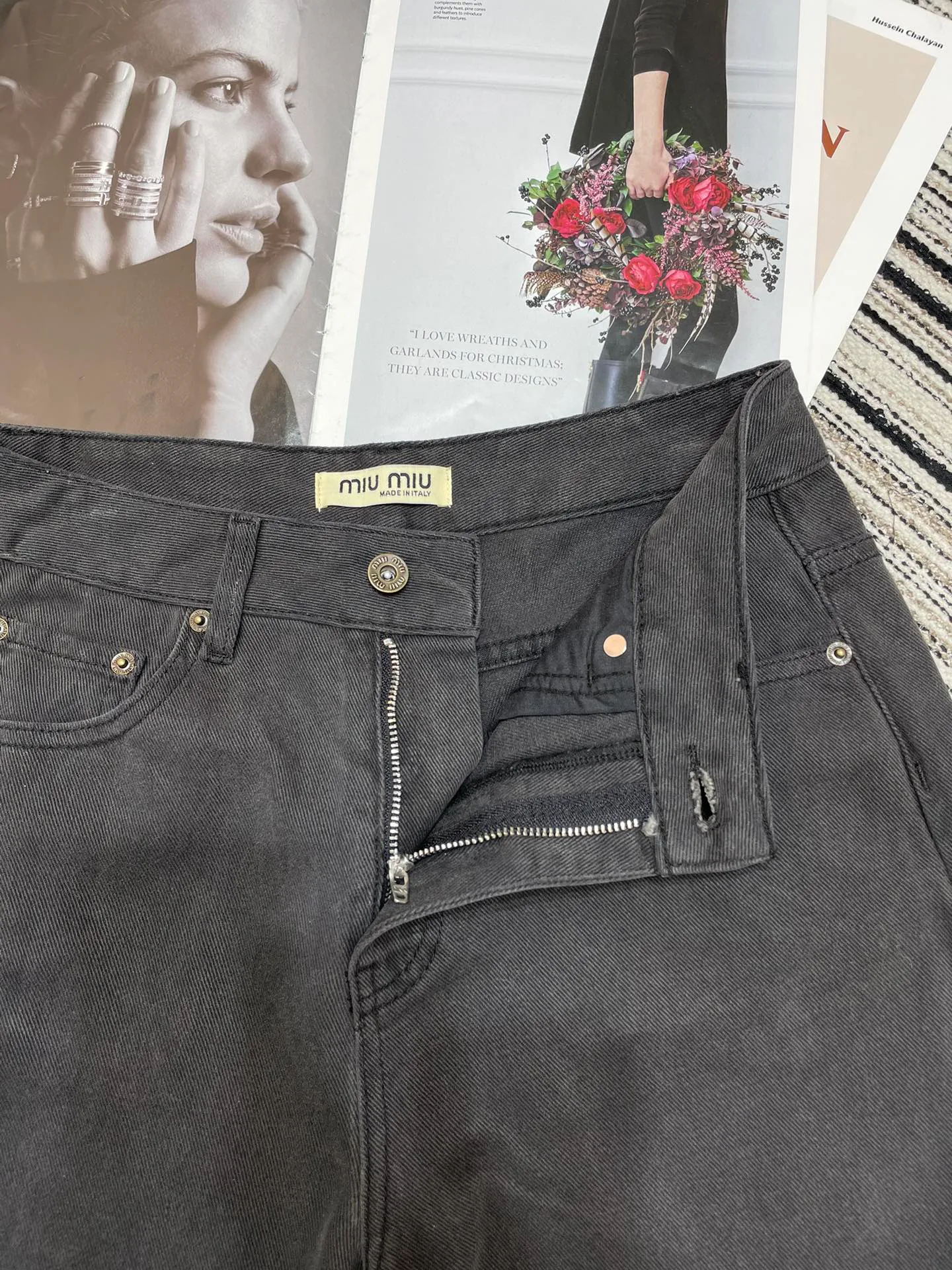 Джинсы Женские Miu Miu 18735083