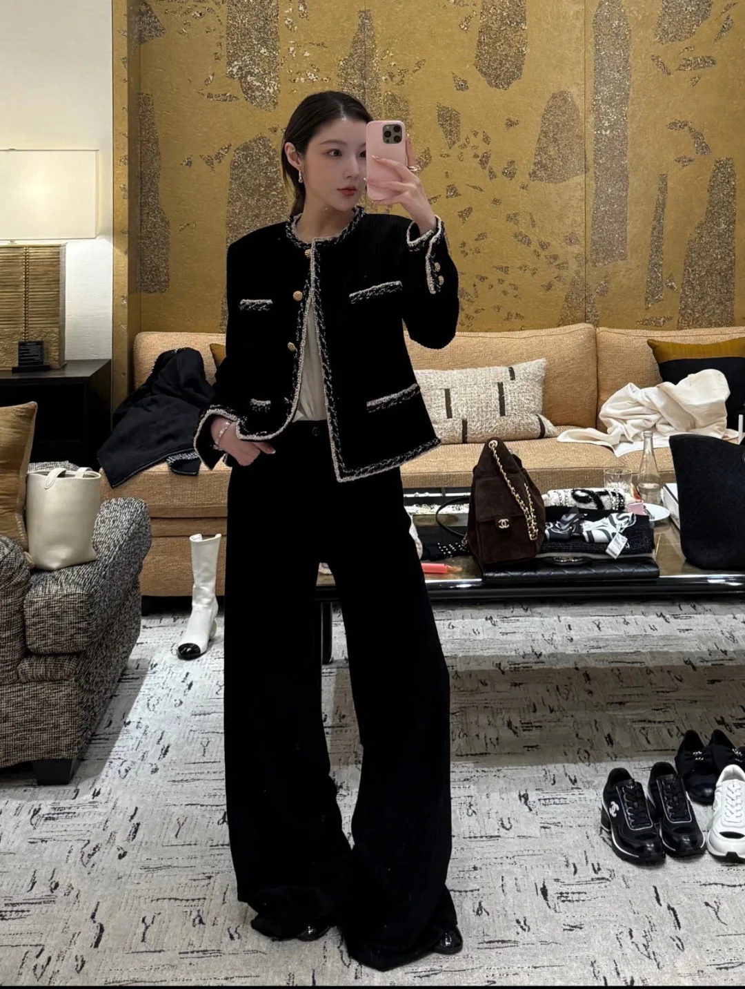 Куртки И Пуховики Женские Chanel 879532