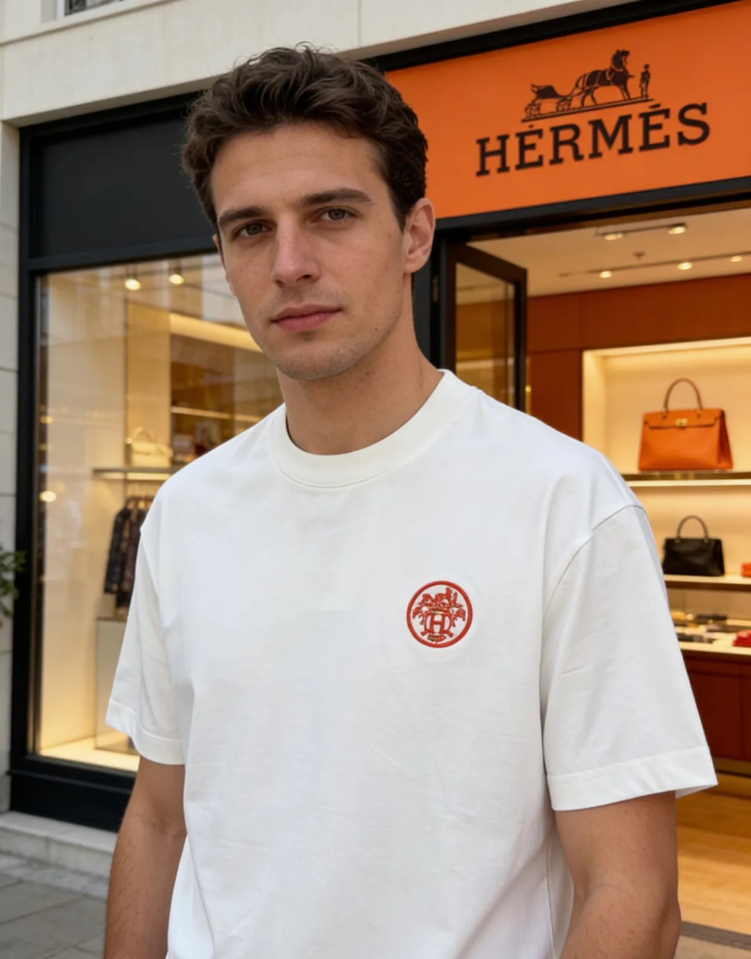 Футболки Мужские Hermes 13442021