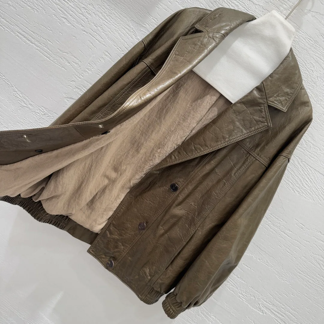 Кожаные Куртки И Дублёнки Женские Brunello Cucinelli 13431935