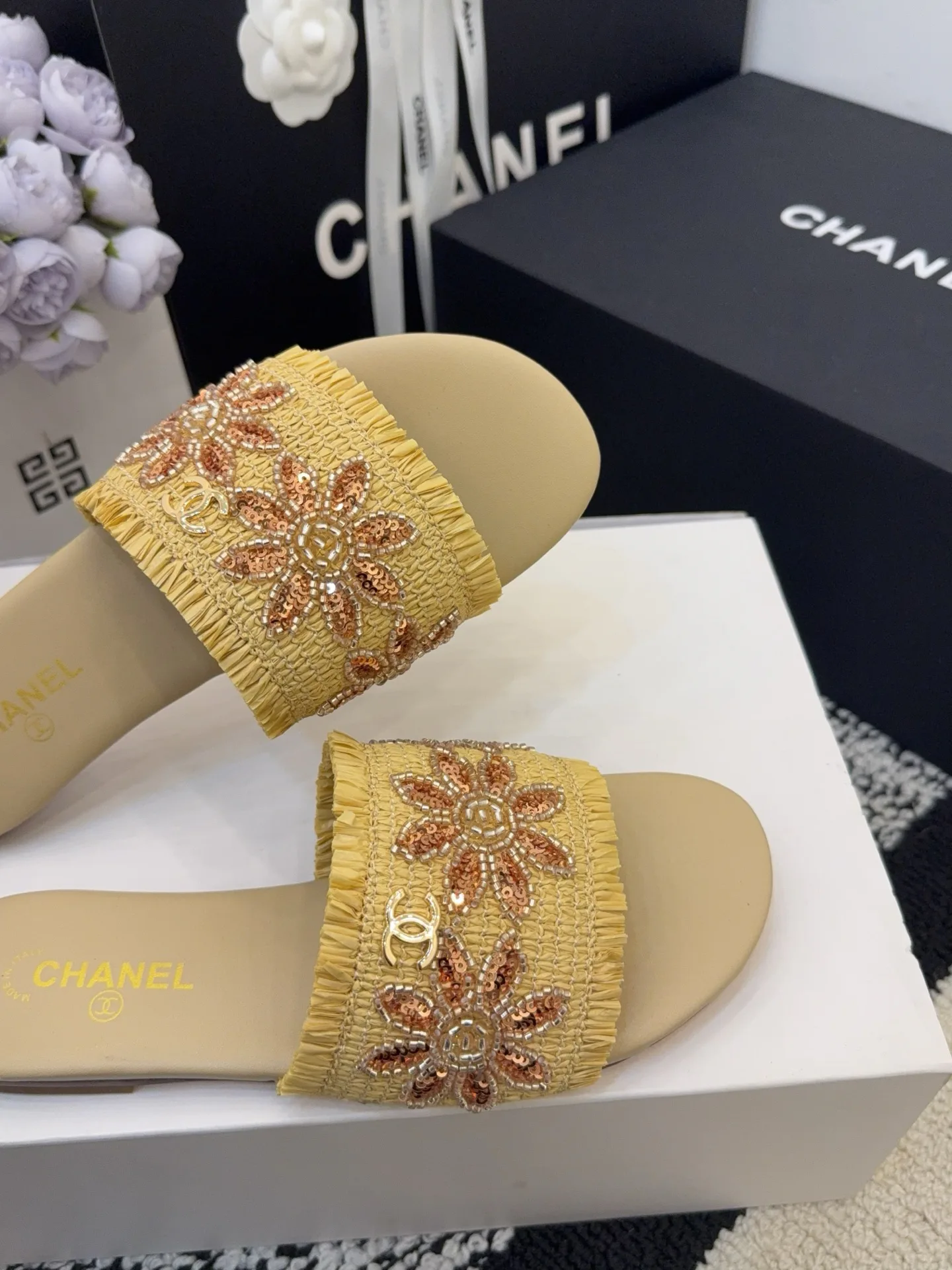 Сандалии Женские Chanel 1881203