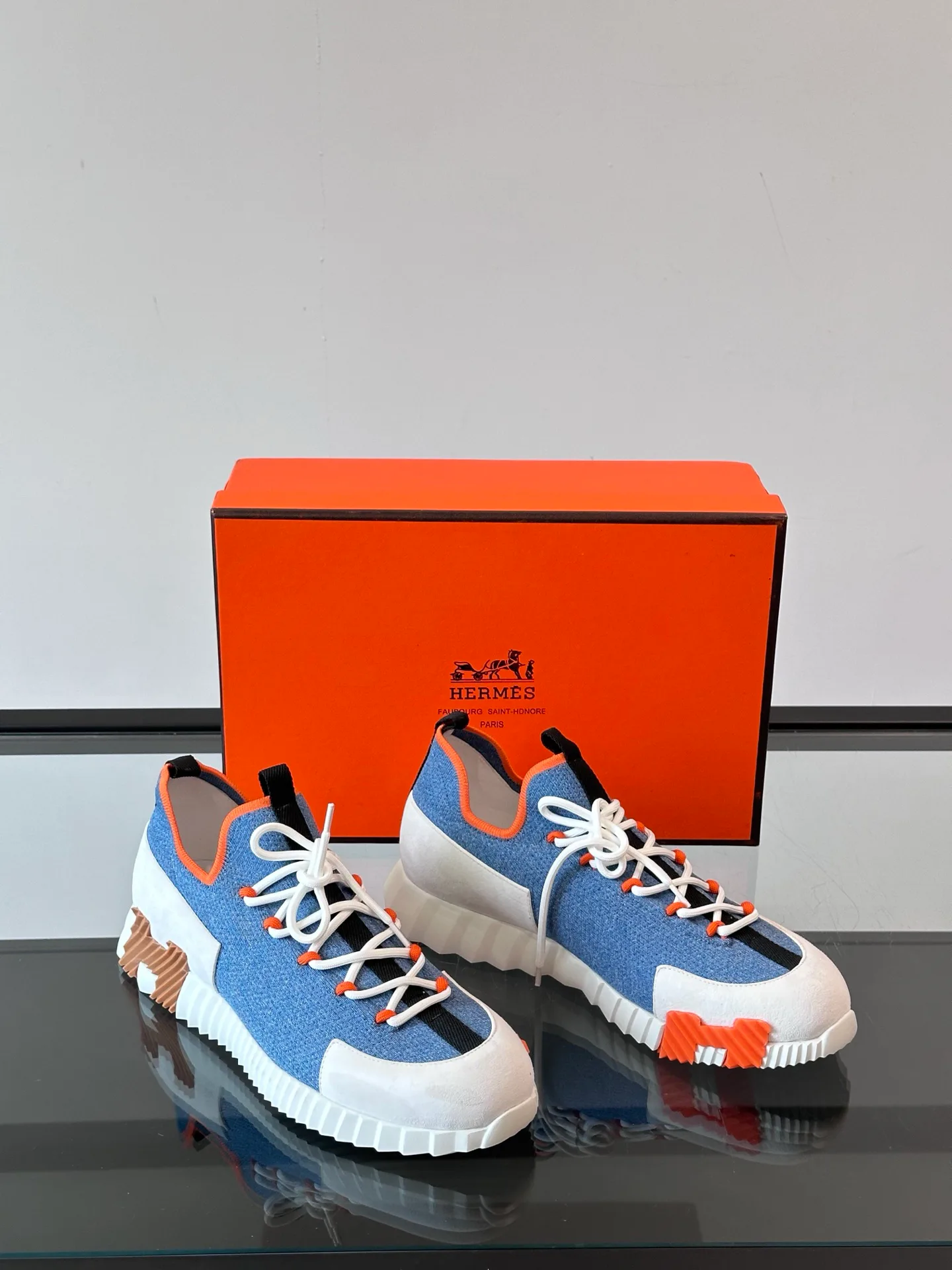 Кроссовки Мужские Hermes 75492