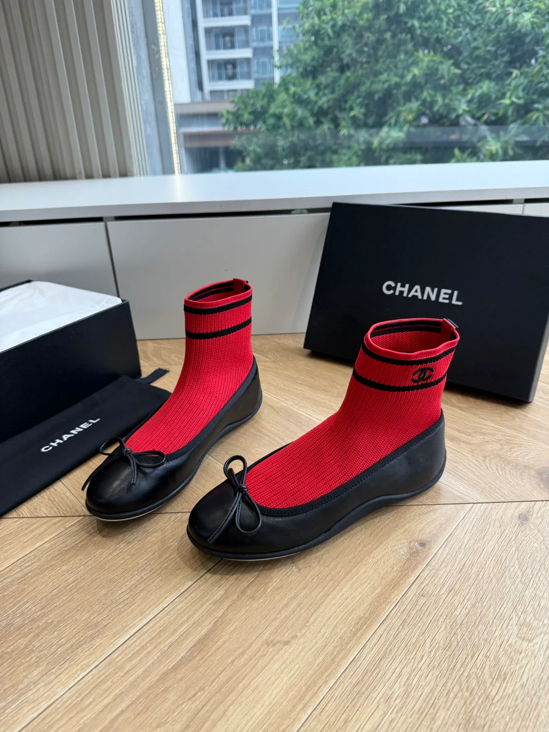 Балетки Женские Chanel 17684524