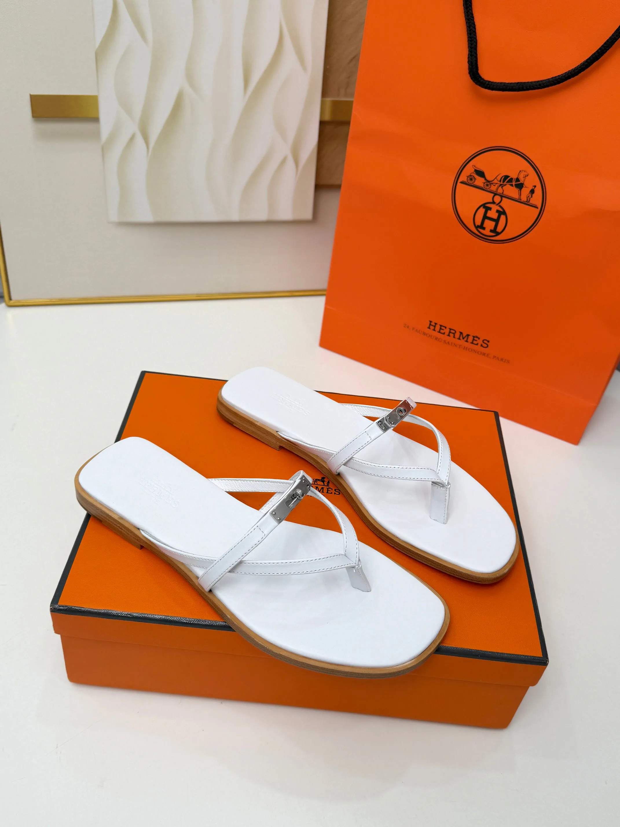 Шлепанцы Женские Hermes 11362076