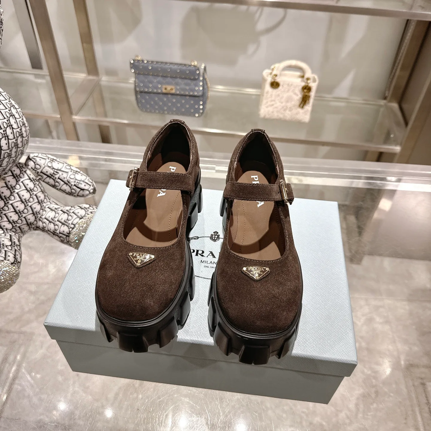 Лоферы И Мокасины Женские Prada 3542856