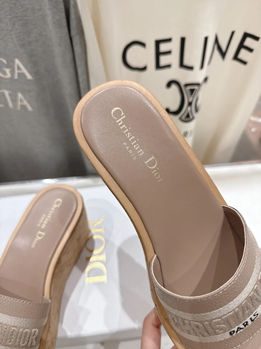 Шлепанцы Женские Christian Dior 3380421