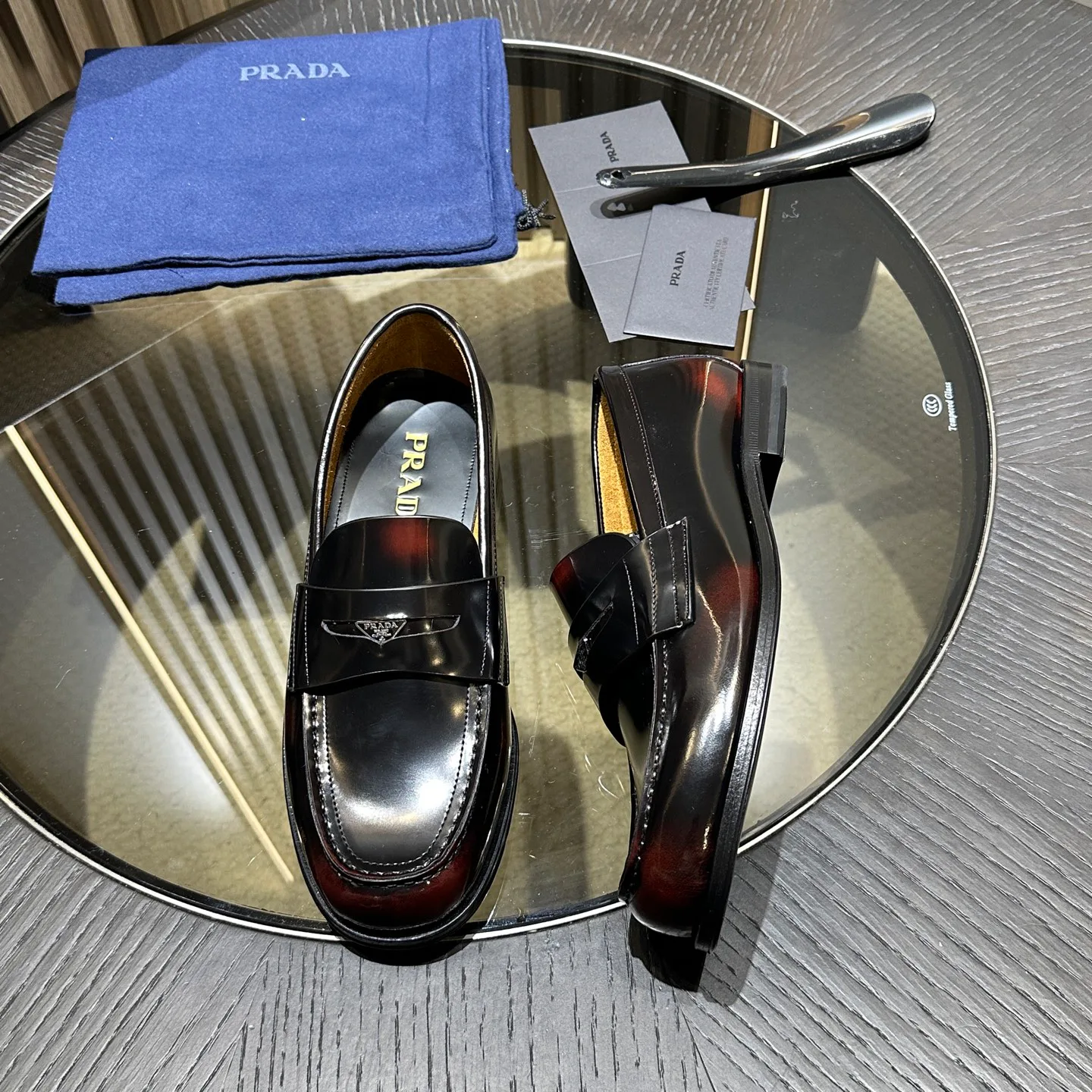 Лоферы И Туфли Мужские Prada 18192336