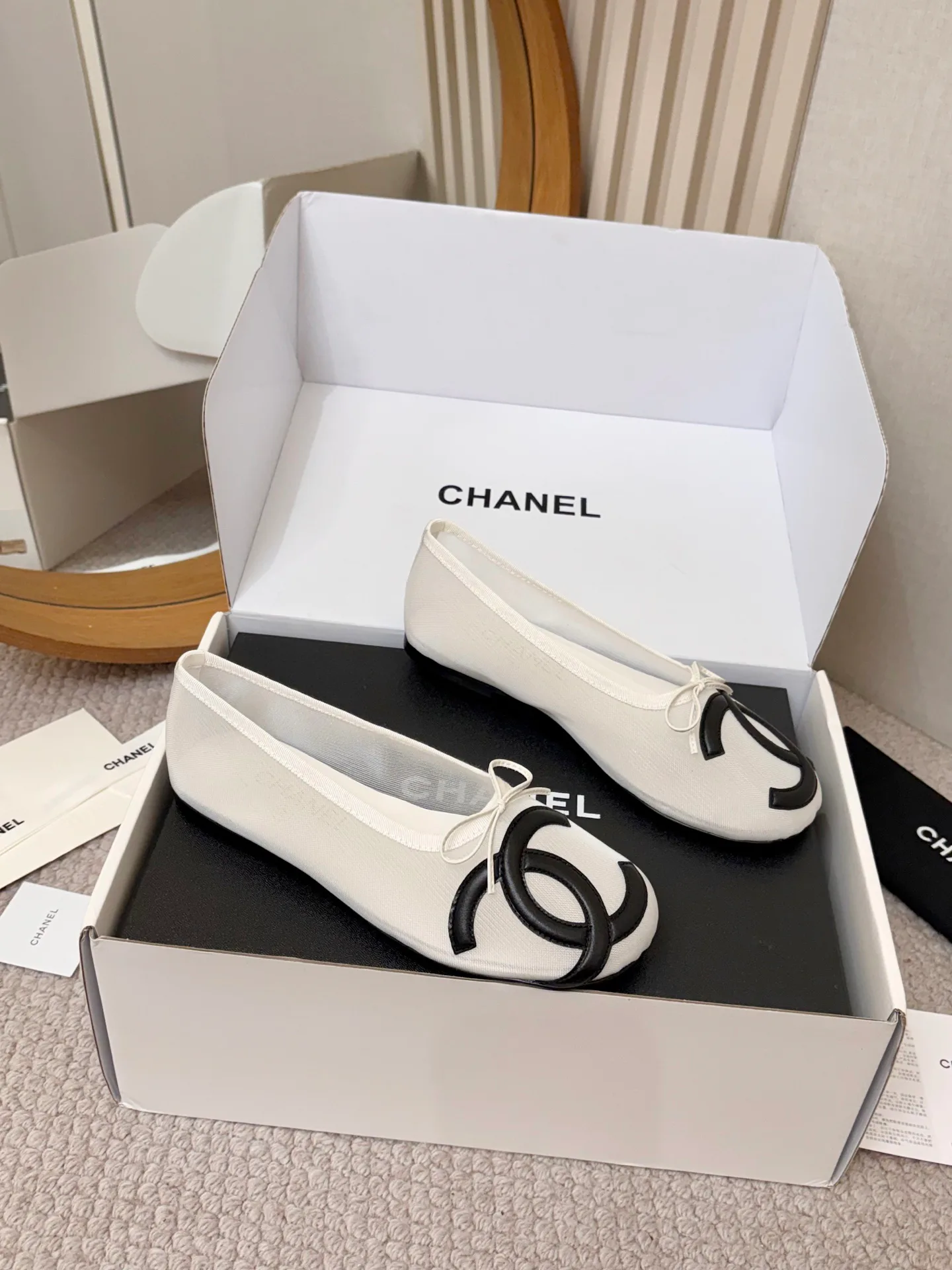 Балетки Женские Chanel 19080177