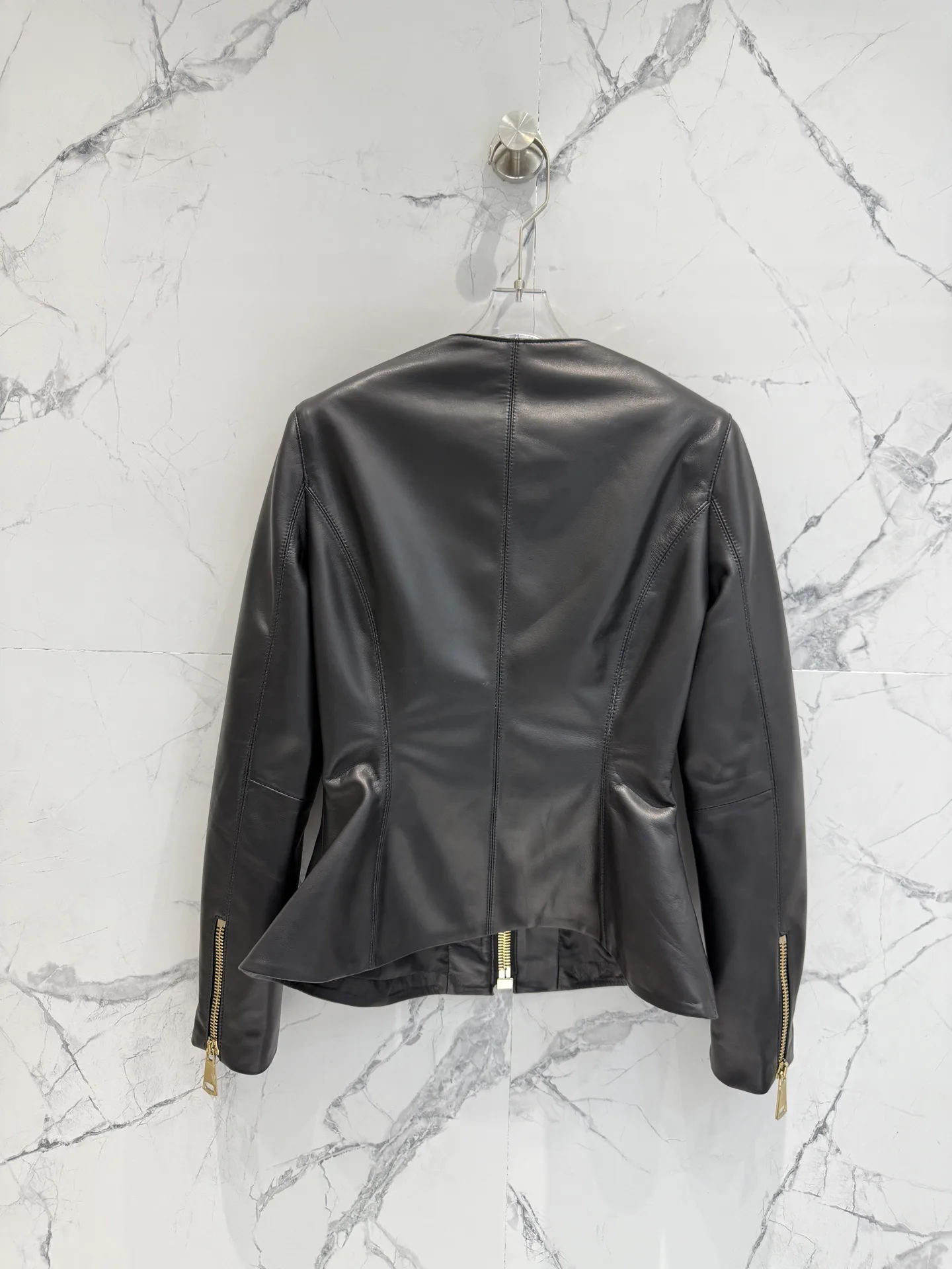 Кожаные Куртки И Дублёнки Женские Balmain 6537778