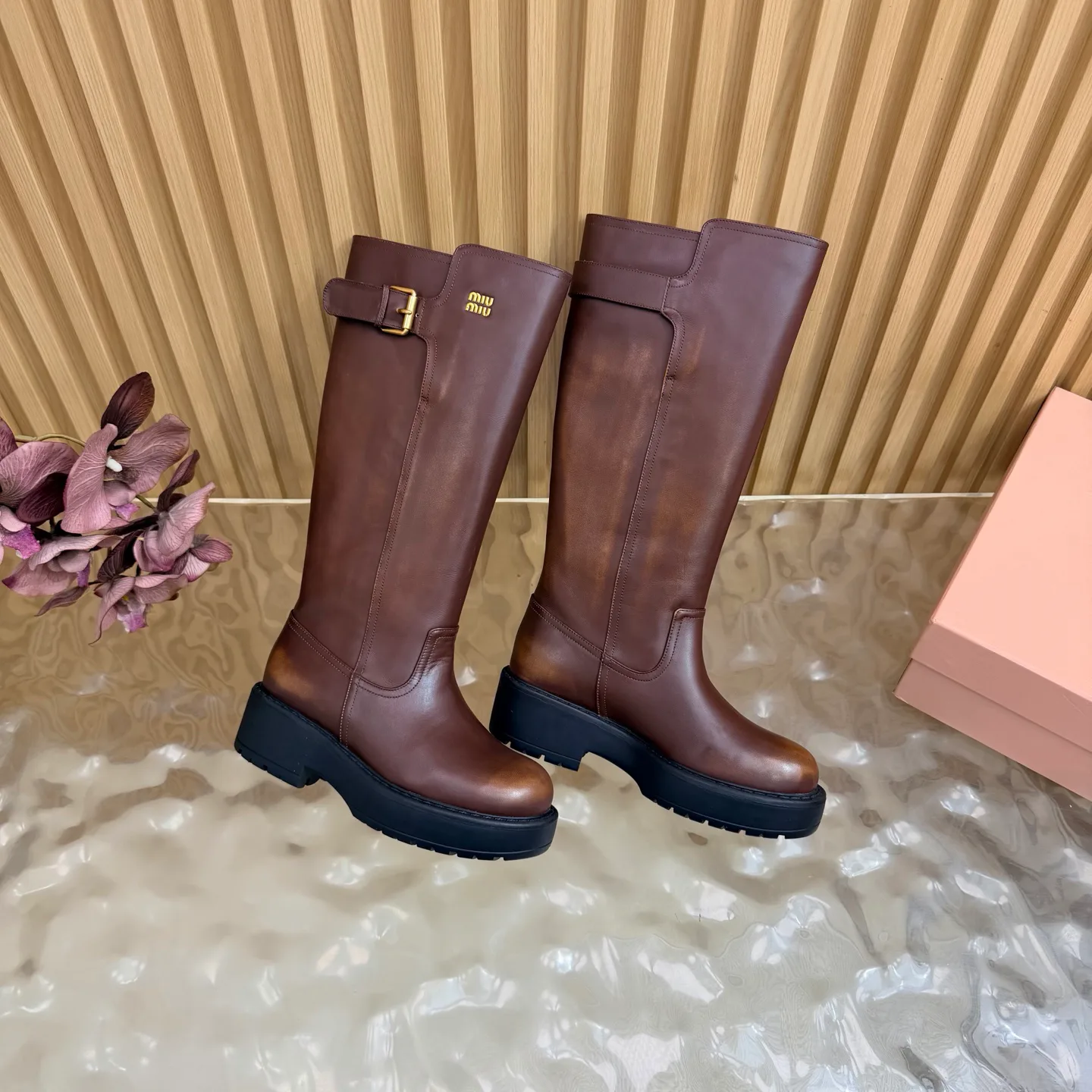 Сапоги Женские Miu Miu 18235400