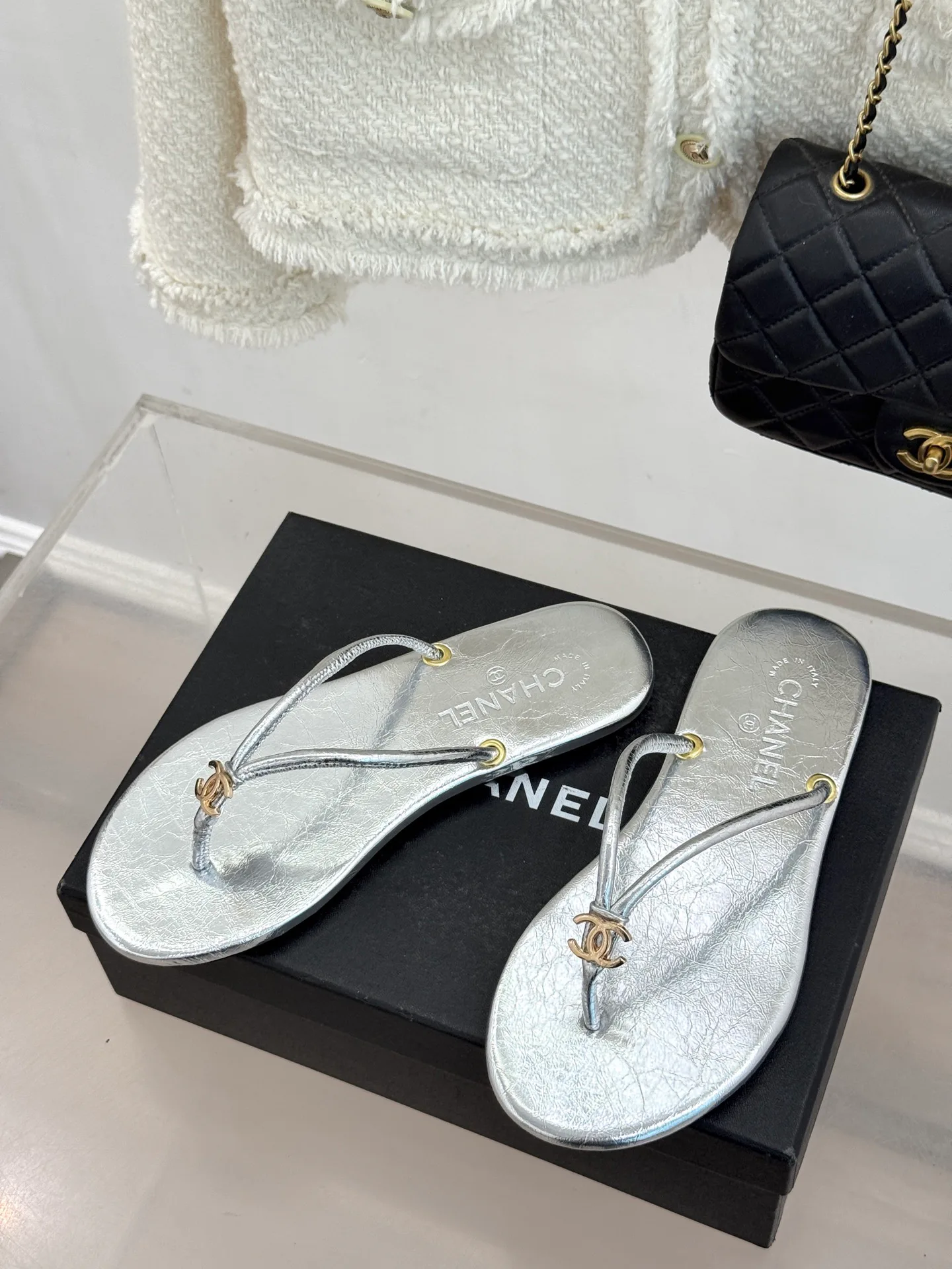 Шлепанцы Женские Chanel 11616612