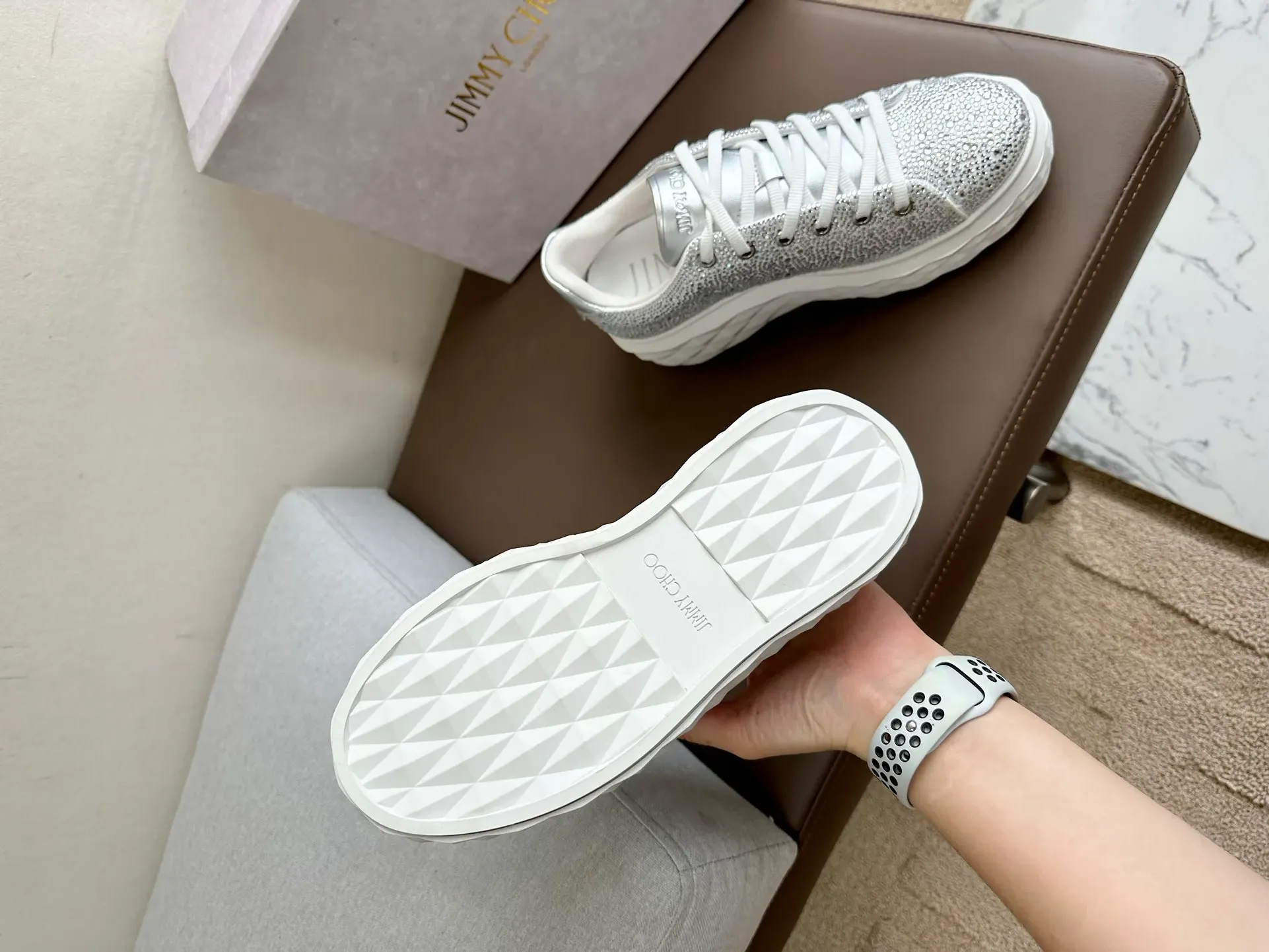 Кроссовки Женские Jimmy Choo 33693