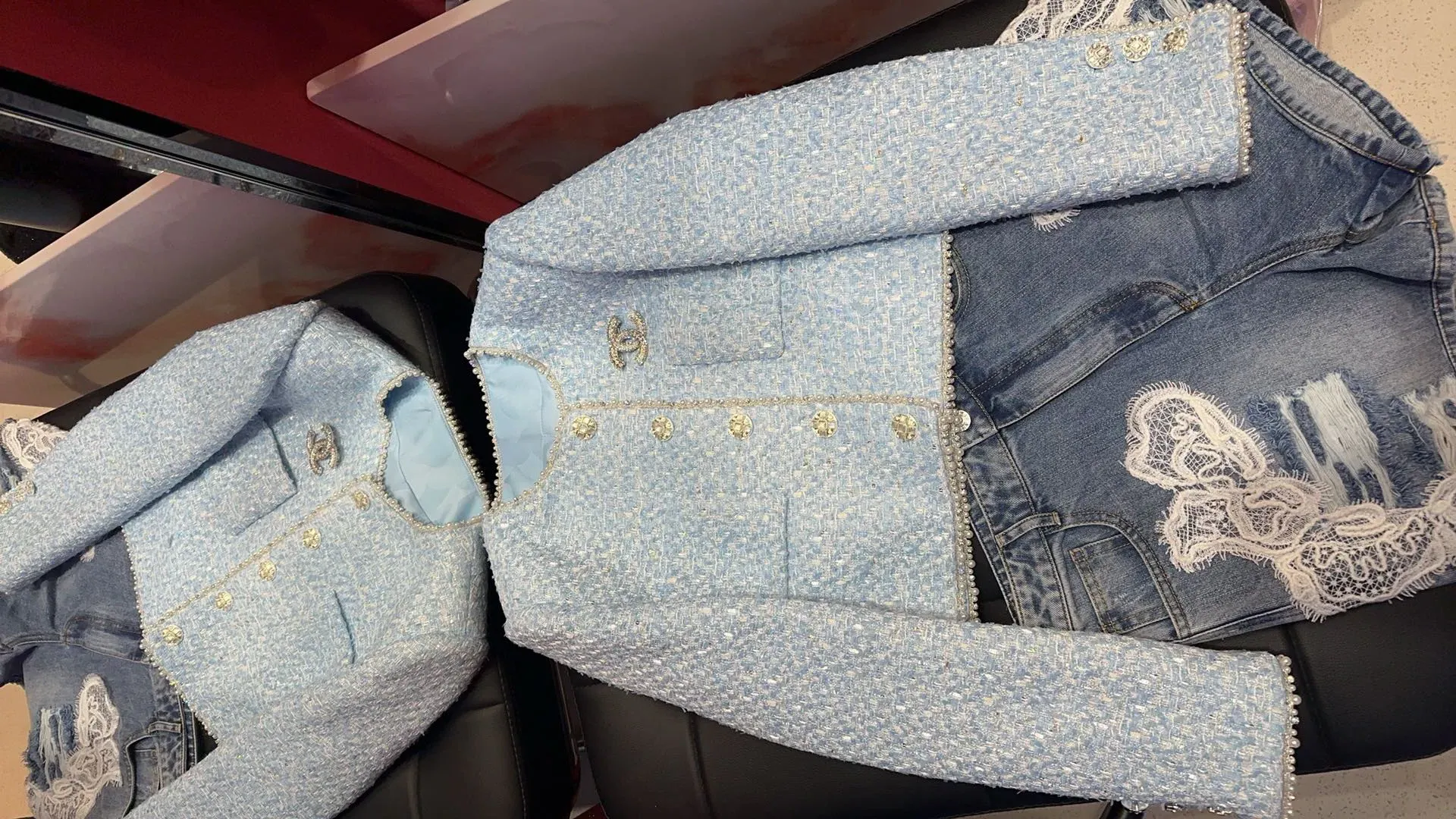 Куртки И Пуховики Женские Chanel 18104